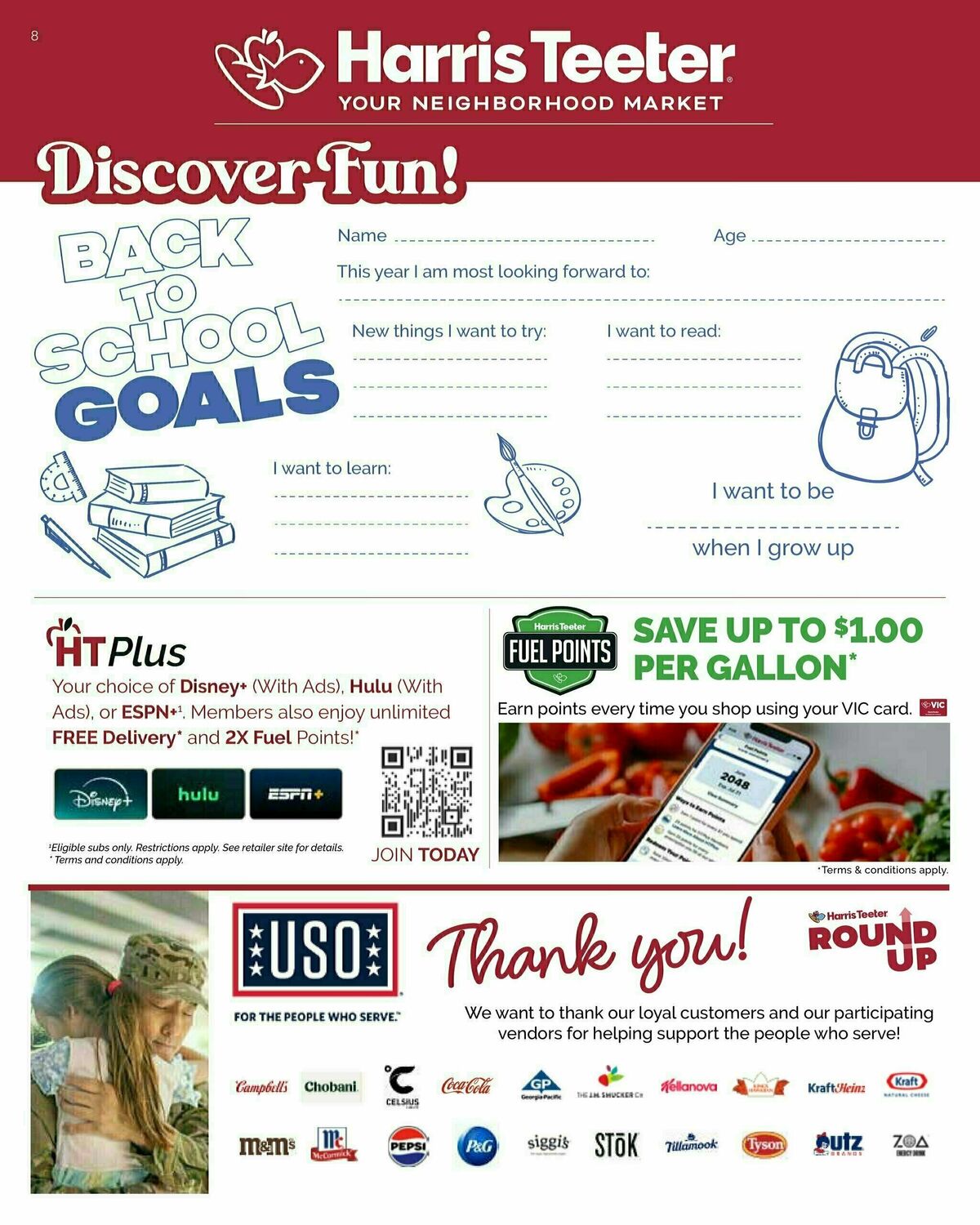 Harris Teeter Discovery Weekly Ad from July 16