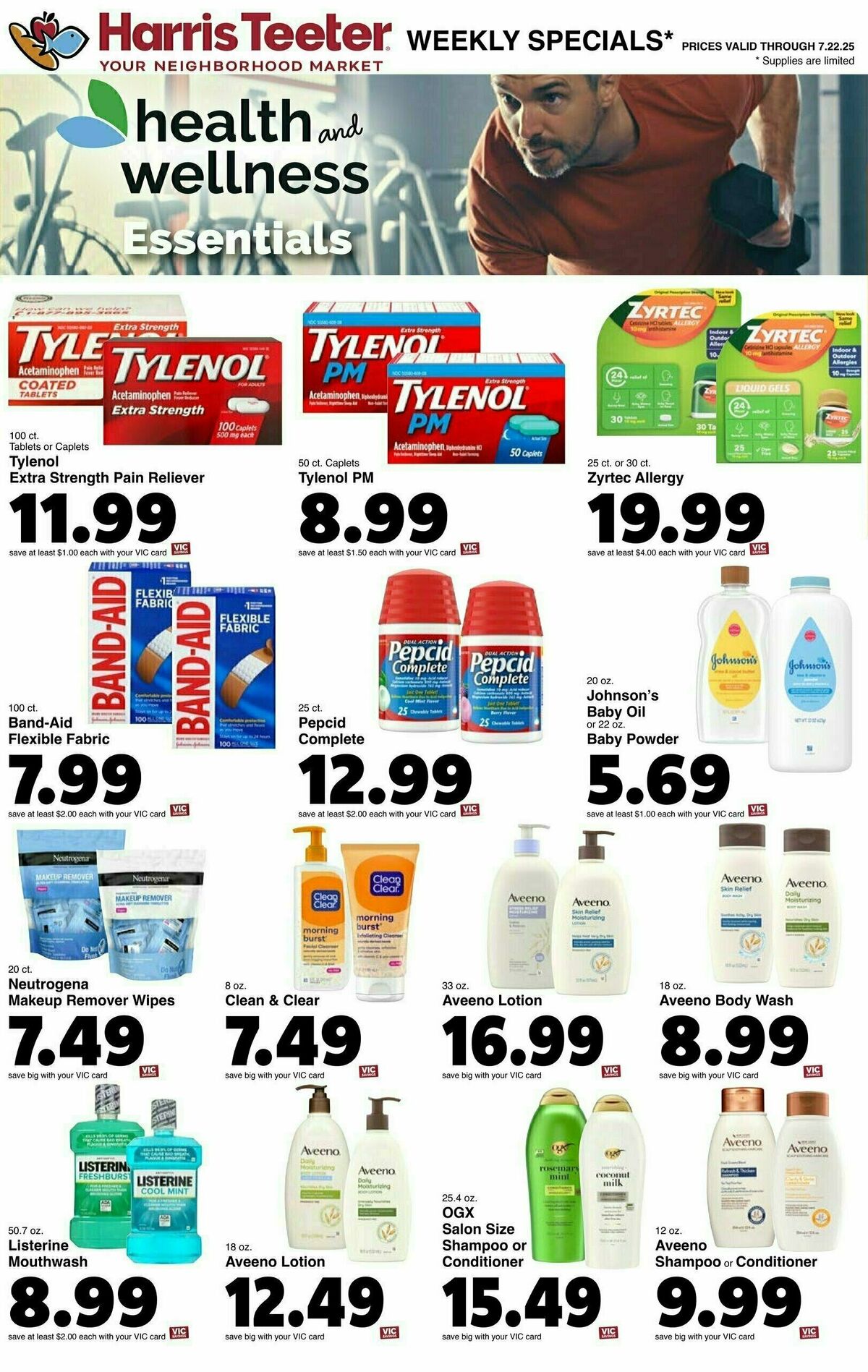Harris Teeter Weekly Ad from July 16