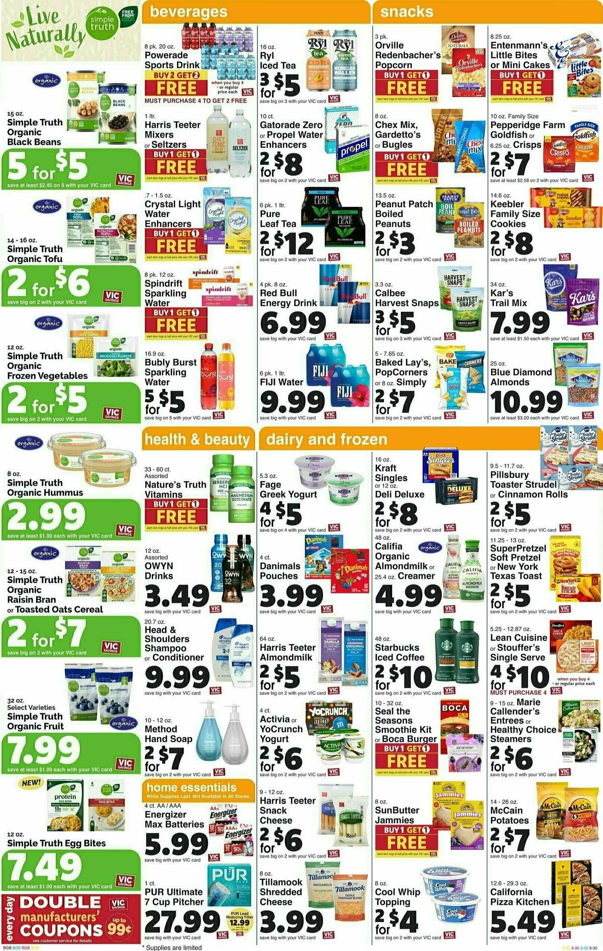 Harris Teeter Weekly Ad from July 16