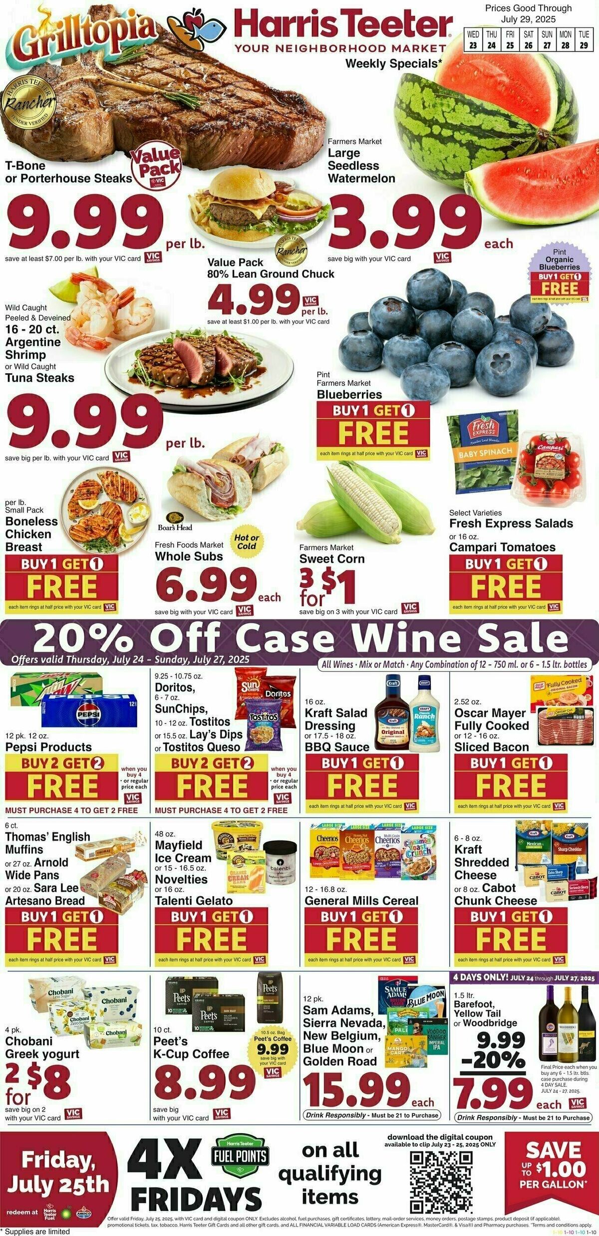 Harris Teeter Weekly Ad from July 23