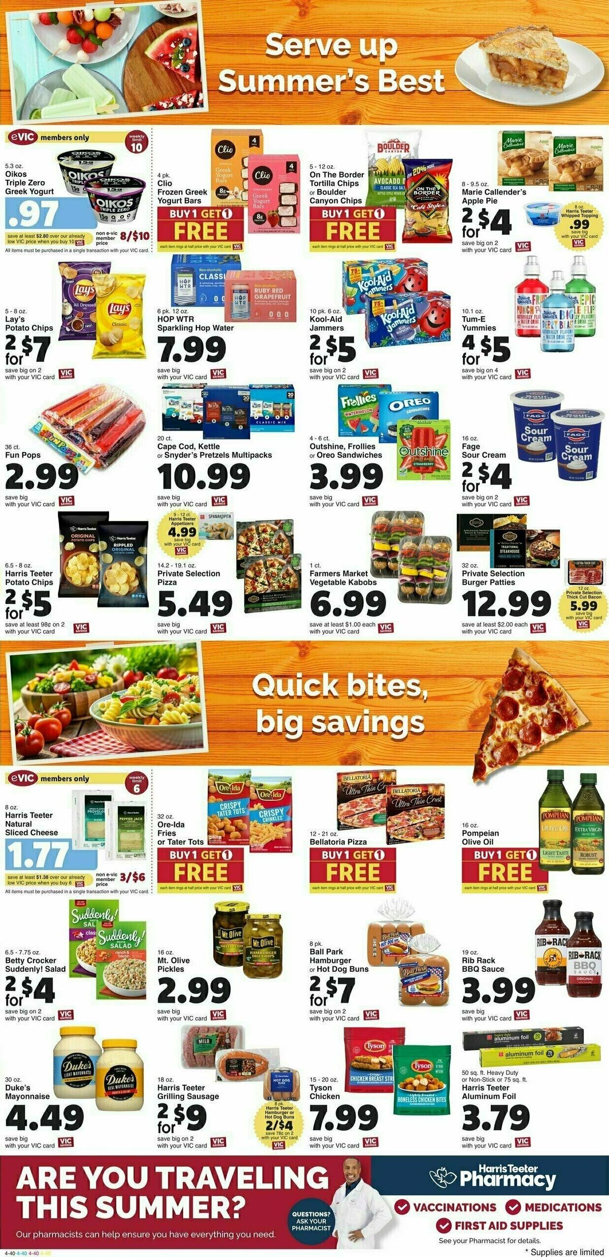 Harris Teeter Weekly Ad from July 23