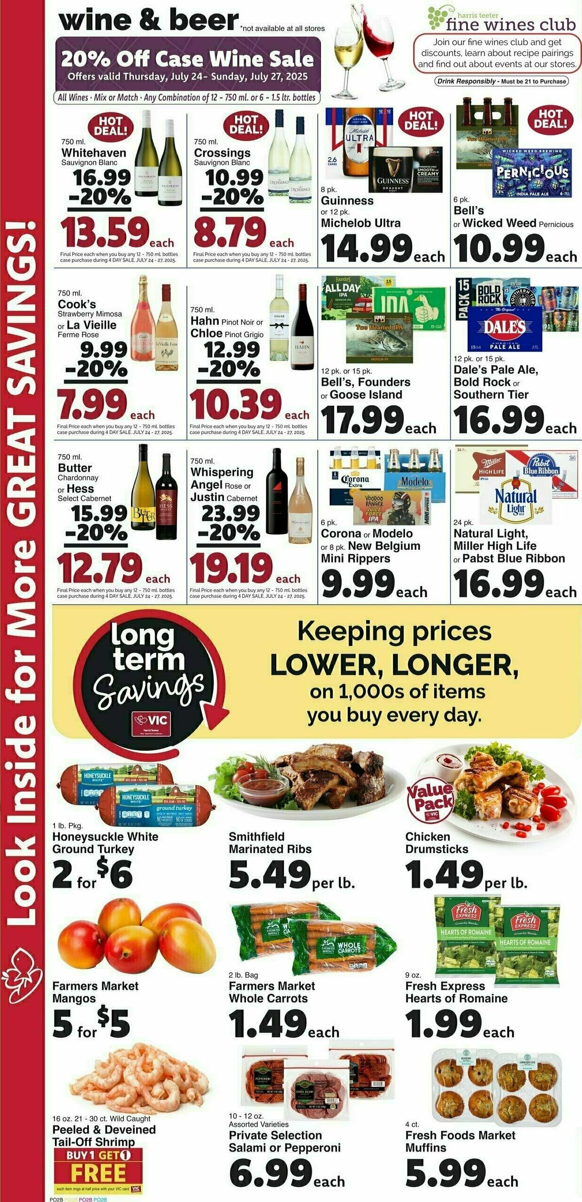 Harris Teeter Weekly Ad from July 23