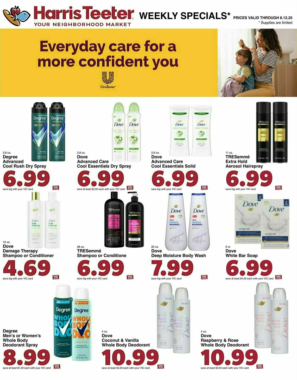 Harris Teeter Weekly Ad from August 6