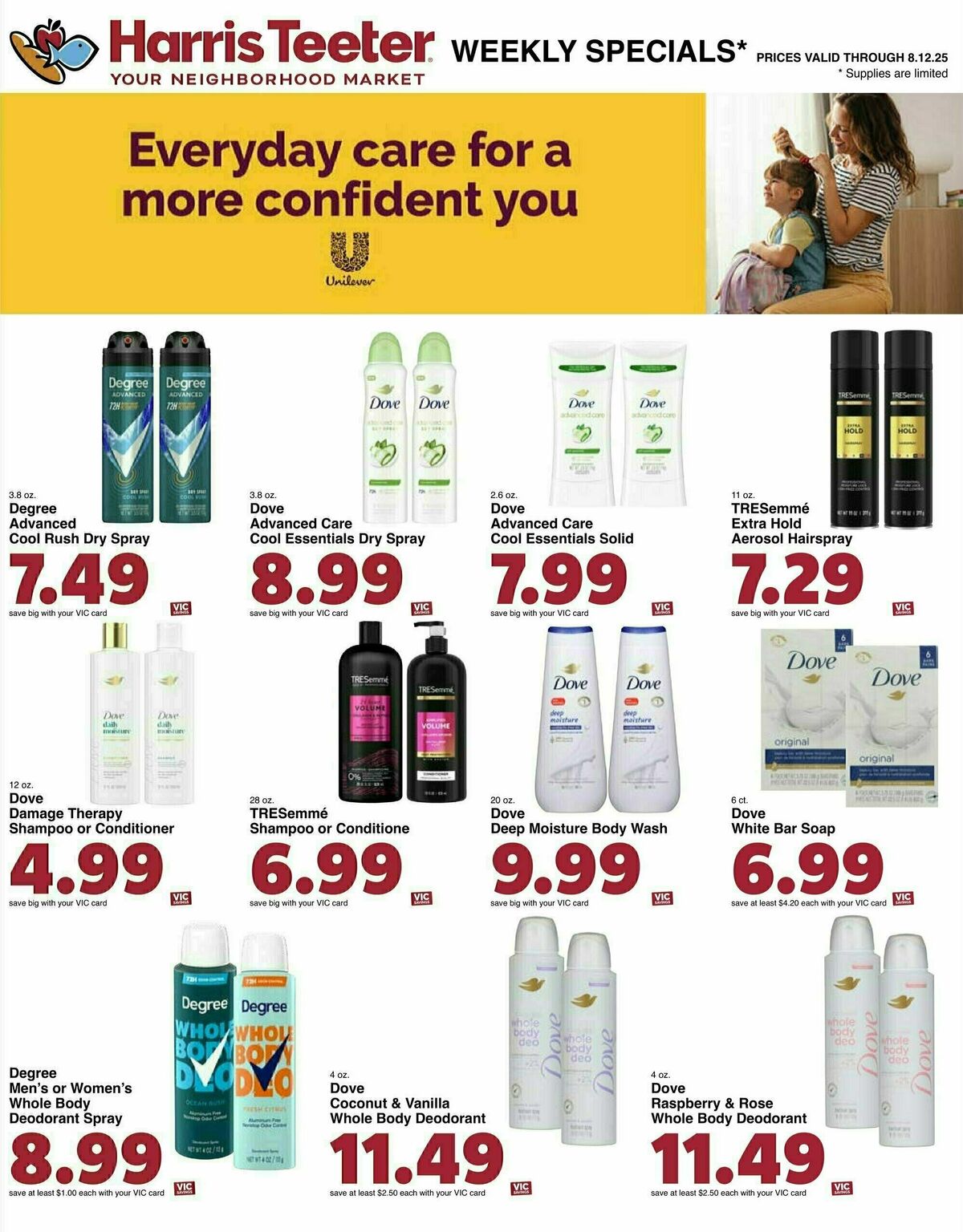 Harris Teeter Weekly Ad from August 6