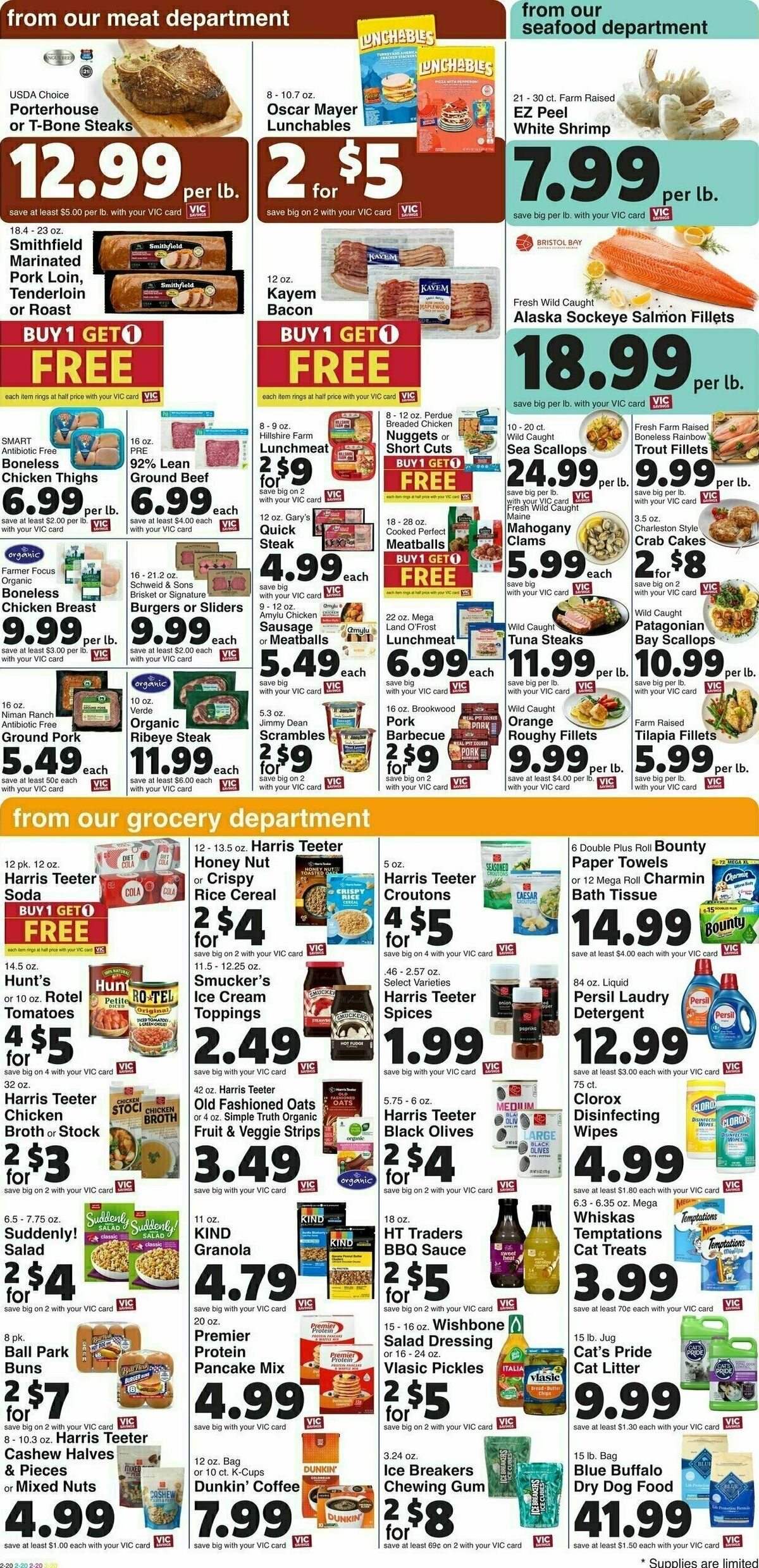 Harris Teeter Weekly Ad from August 6
