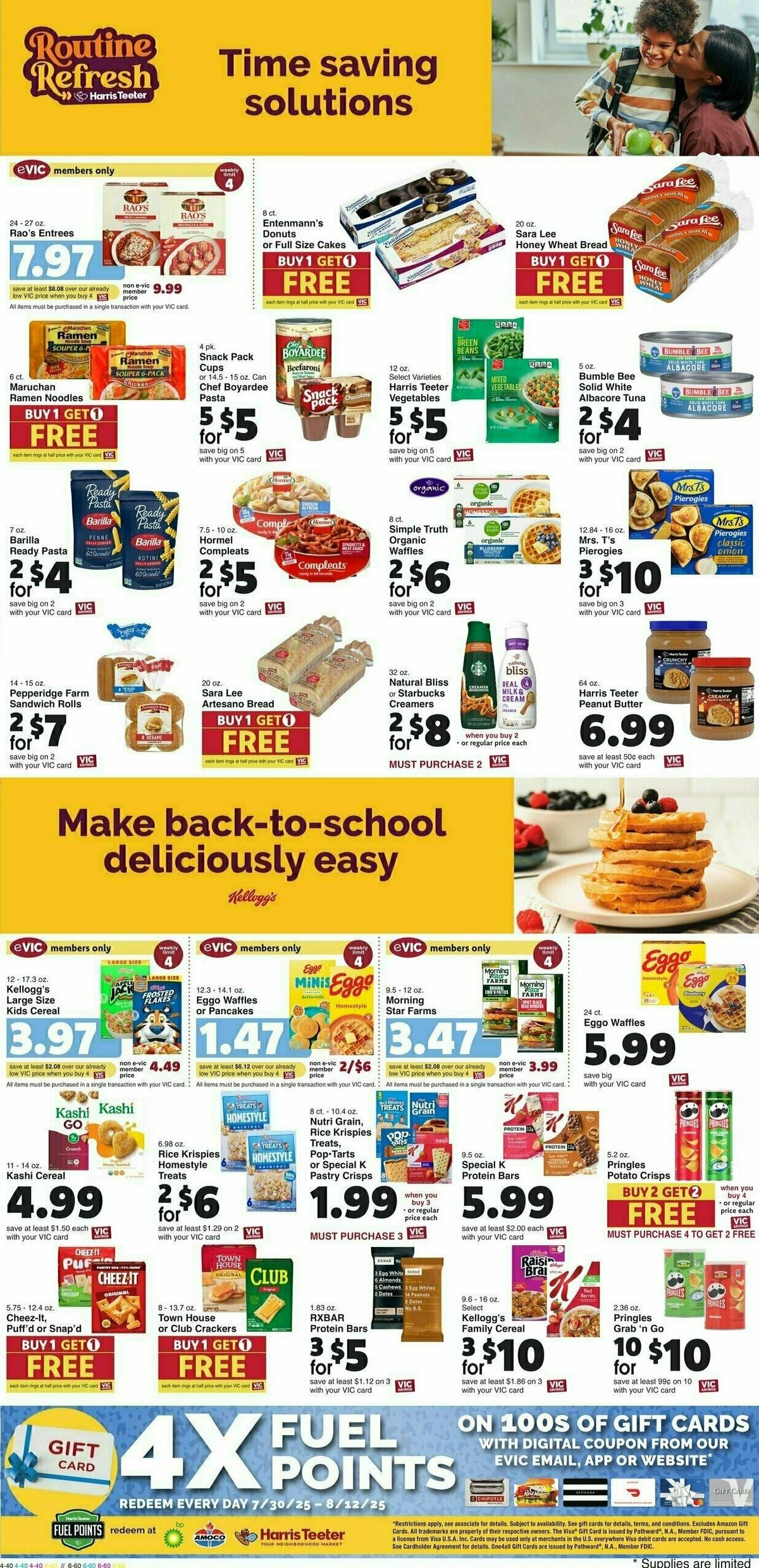 Harris Teeter Weekly Ad from August 6