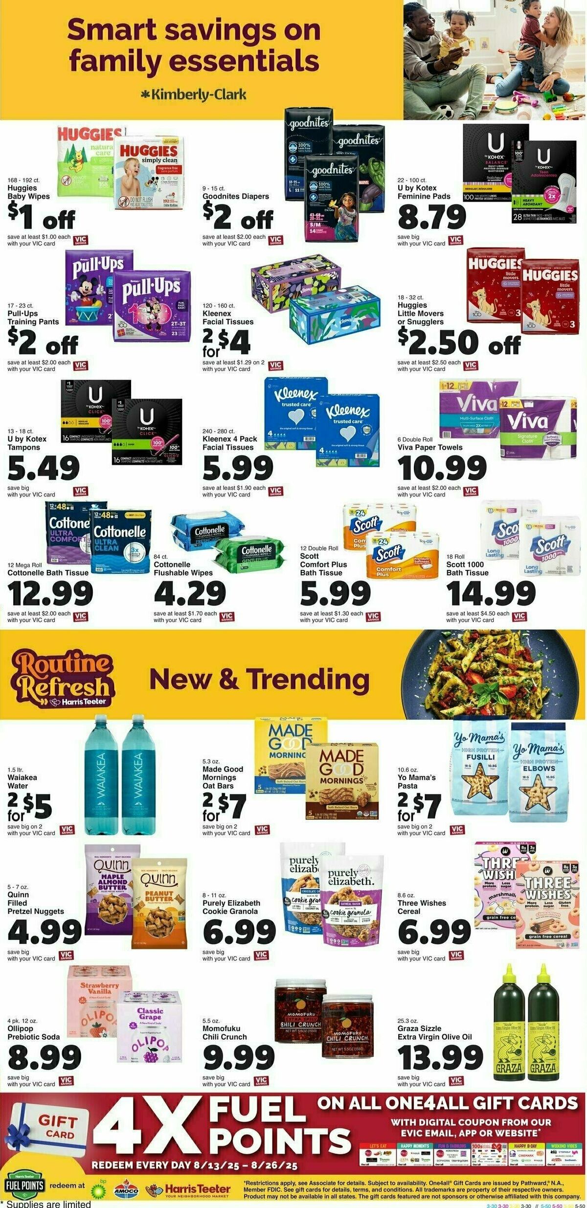 Harris Teeter Weekly Ad from August 13