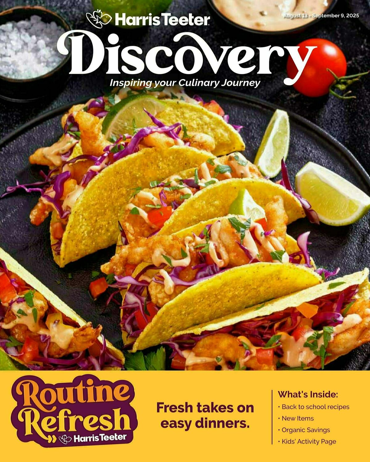 Harris Teeter Weekly Ad from August 13