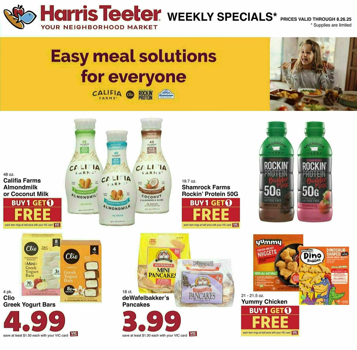 Harris Teeter Weekly Ad from August 20