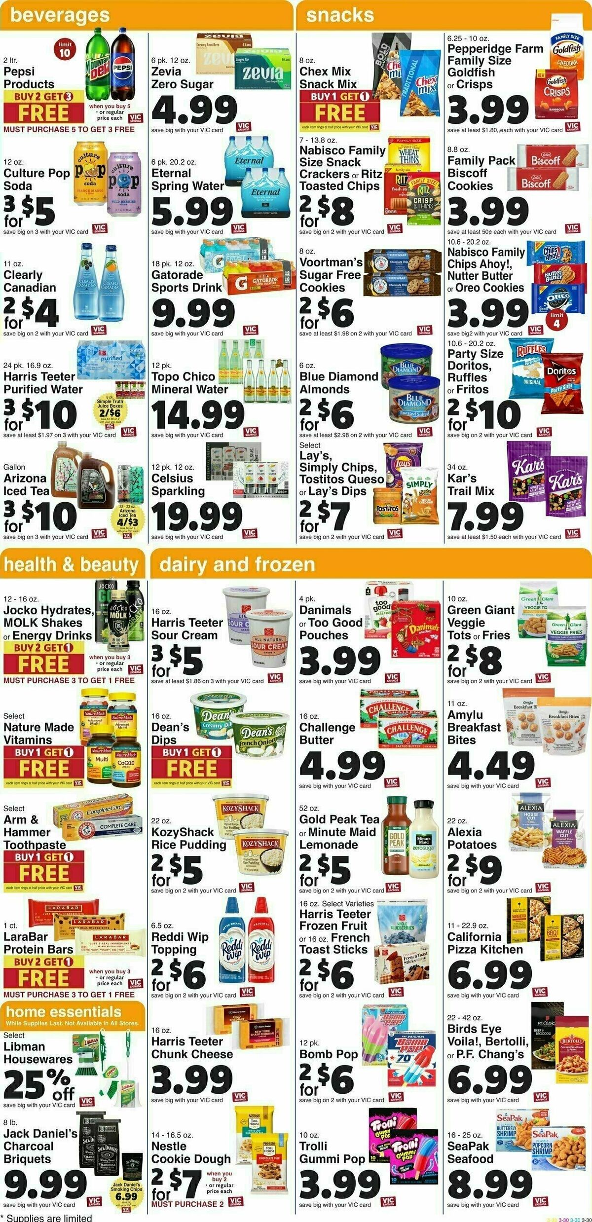 Harris Teeter Weekly Ad from August 20