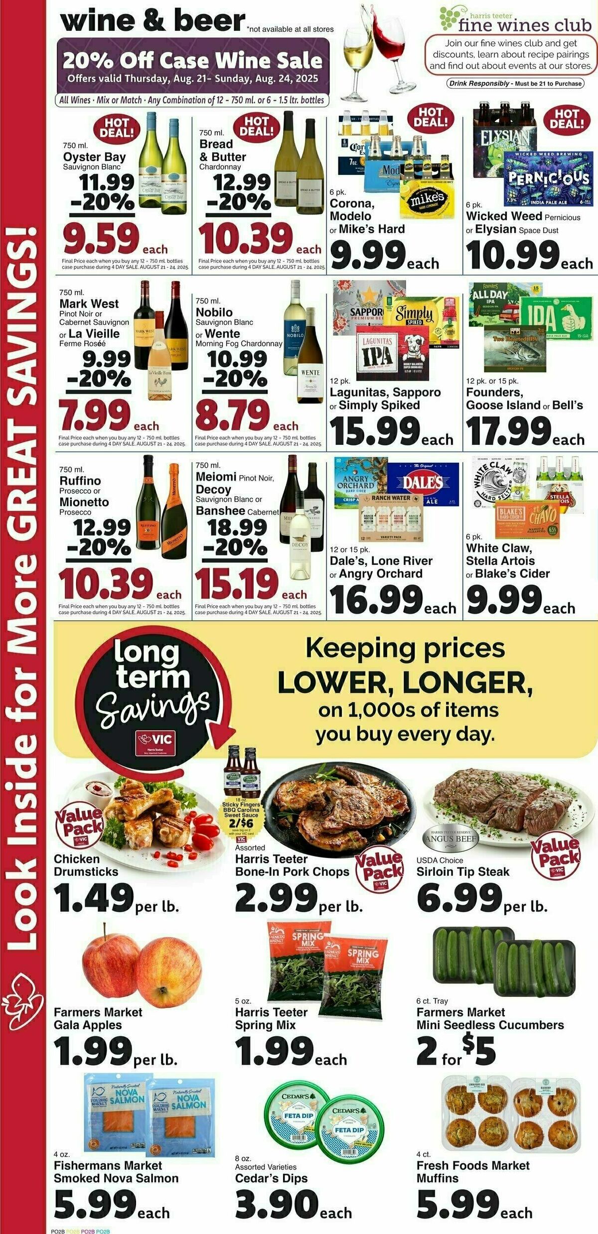 Harris Teeter Weekly Ad from August 20