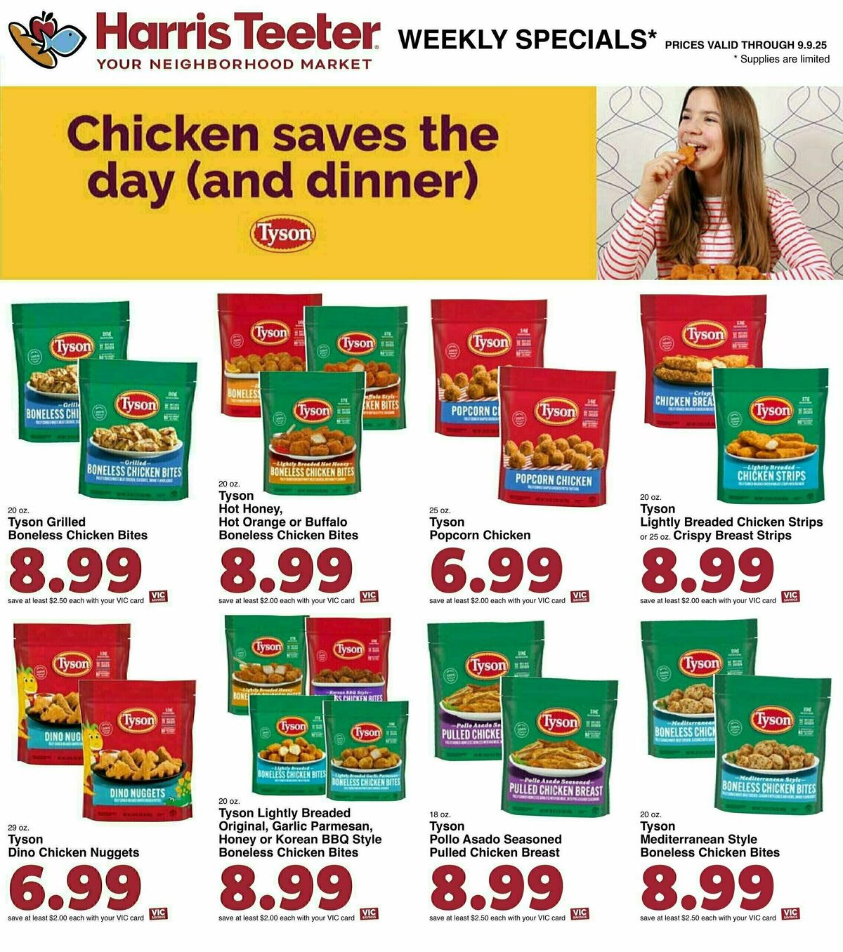 Harris Teeter Weekly Ad from September 3
