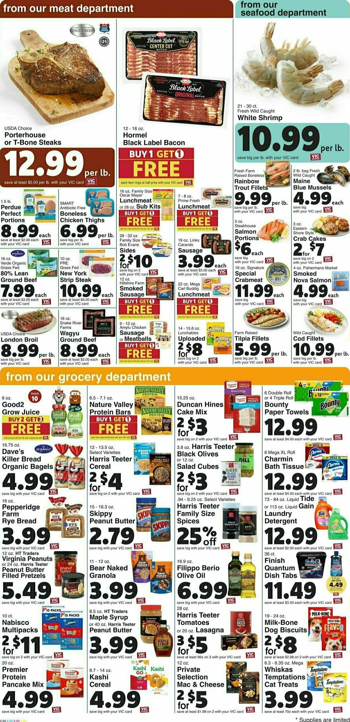 Harris Teeter Weekly Ad from September 3