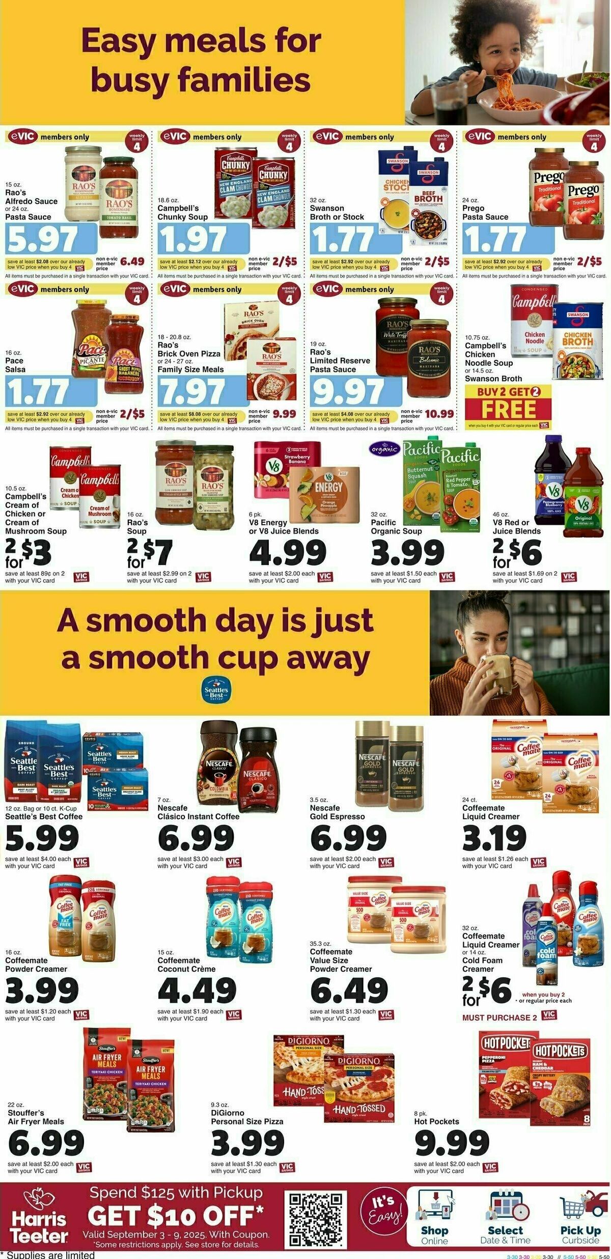 Harris Teeter Weekly Ad from September 3