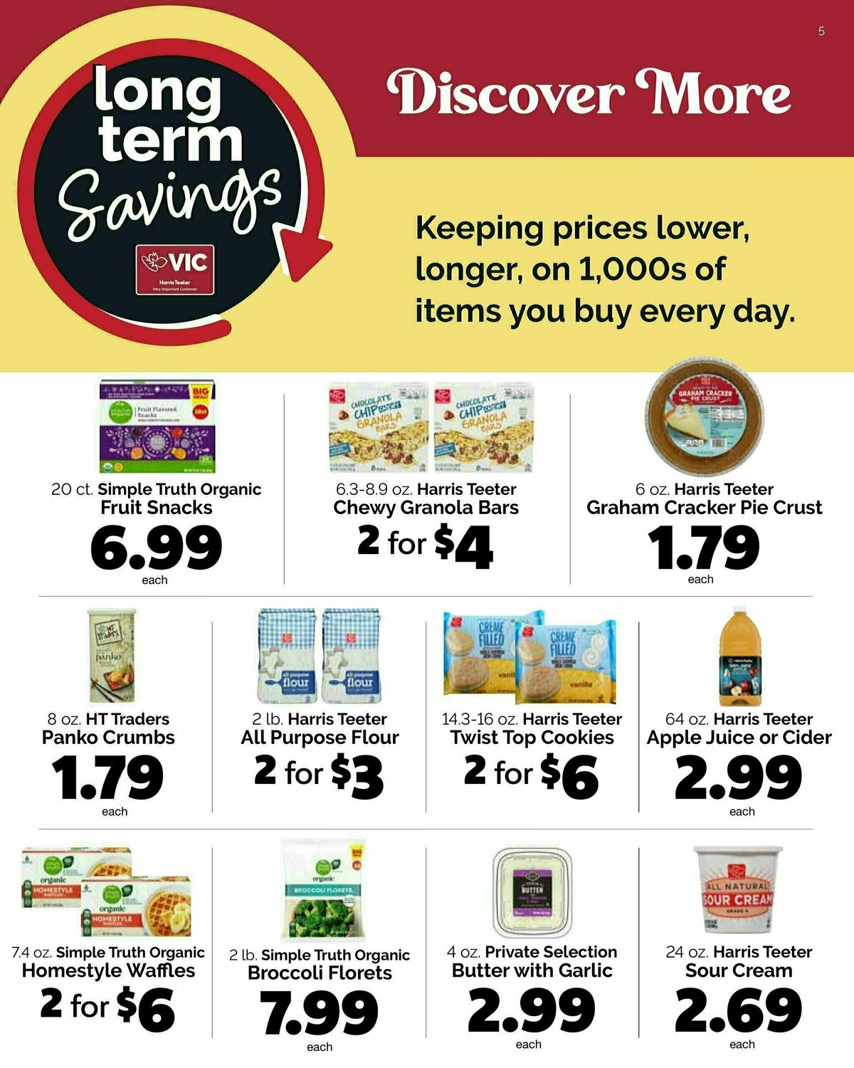 Harris Teeter Discovery Weekly Ad from September 10