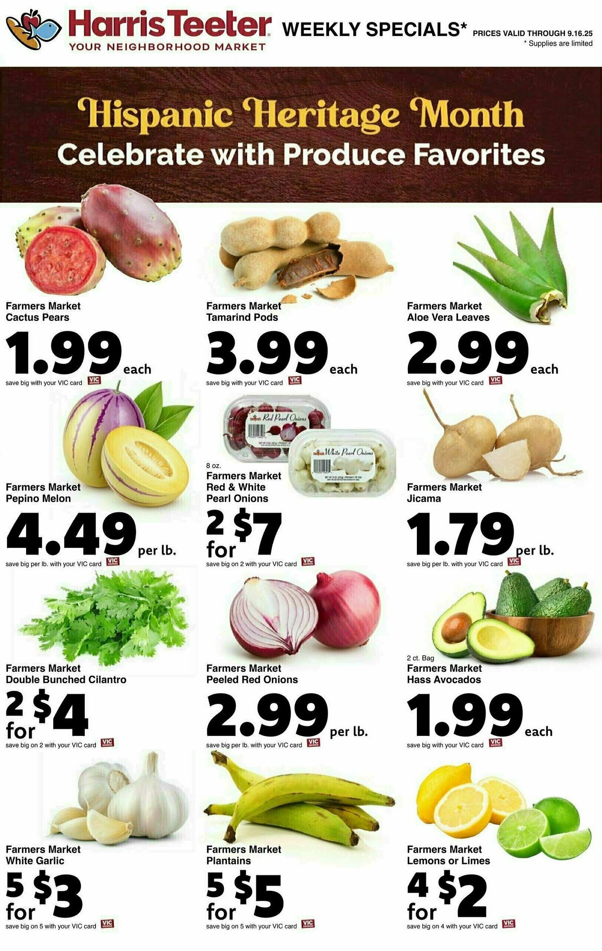 Harris Teeter Weekly Ad from September 10