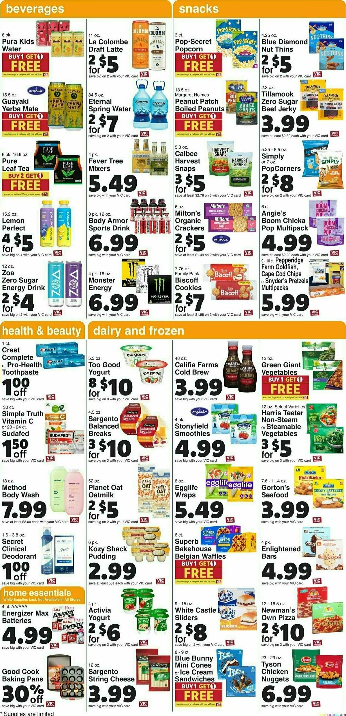 Harris Teeter Weekly Ad from September 10