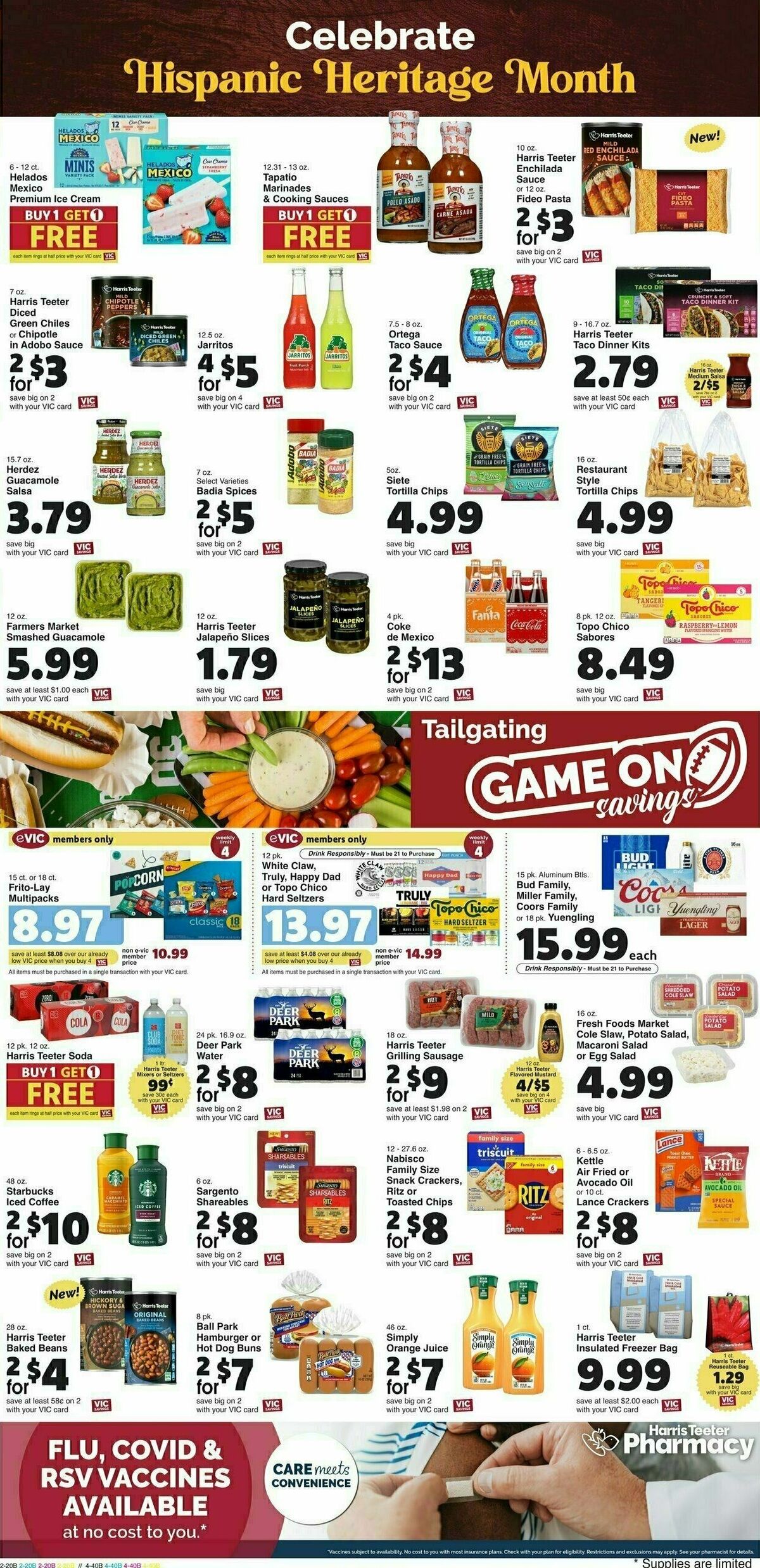 Harris Teeter Weekly Ad from September 10