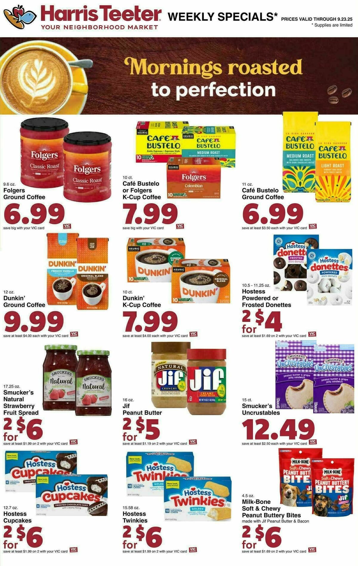 Harris Teeter Weekly Ad from September 17