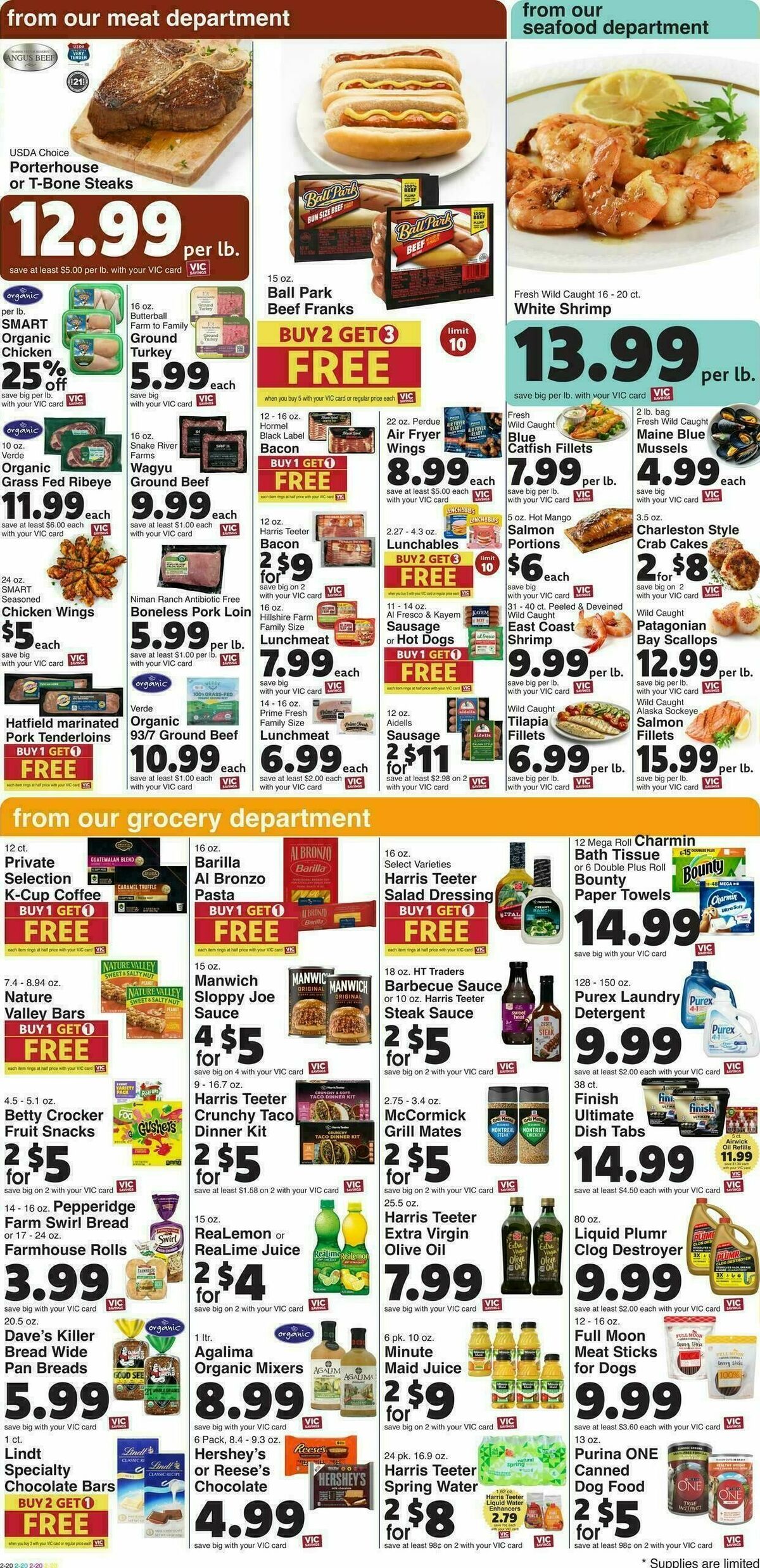 Harris Teeter Weekly Ad from September 17