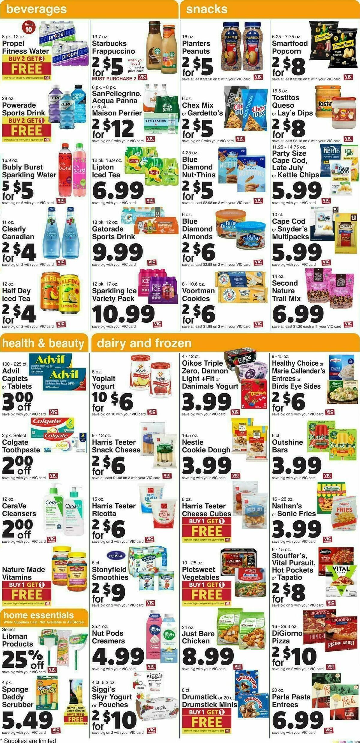 Harris Teeter Weekly Ad from September 17