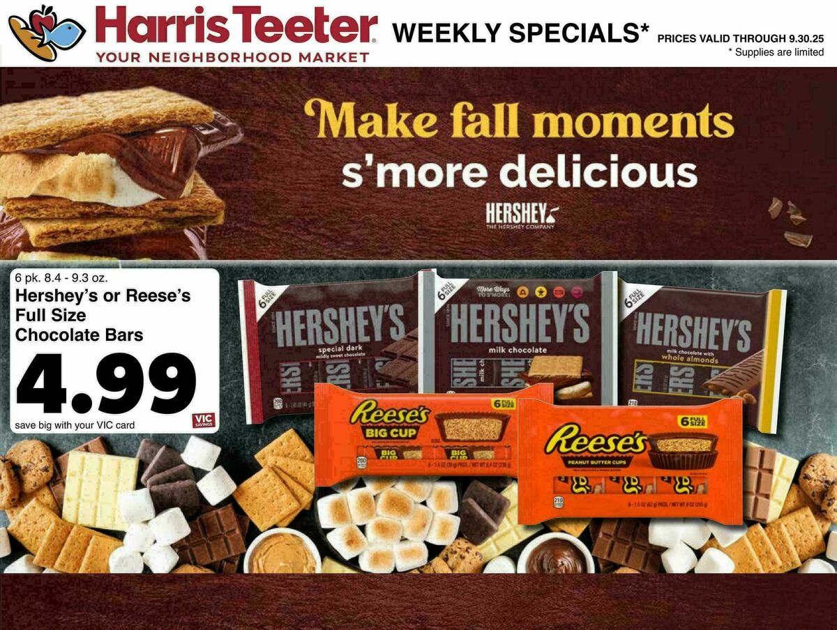 Harris Teeter Weekly Ad from September 24