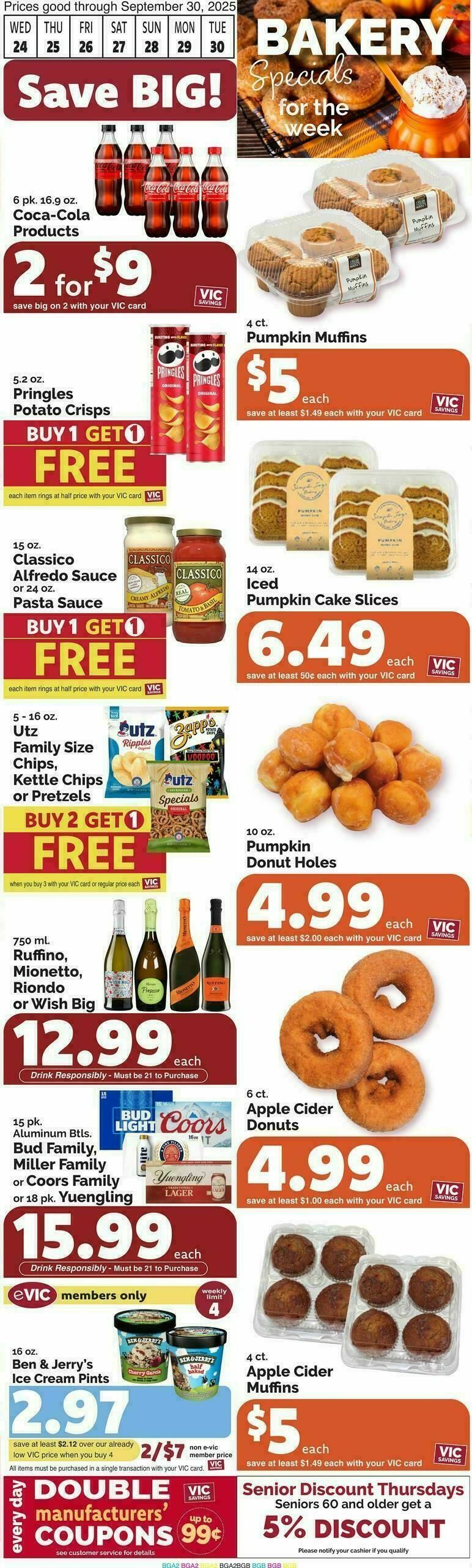 Harris Teeter Weekly Ad from September 24