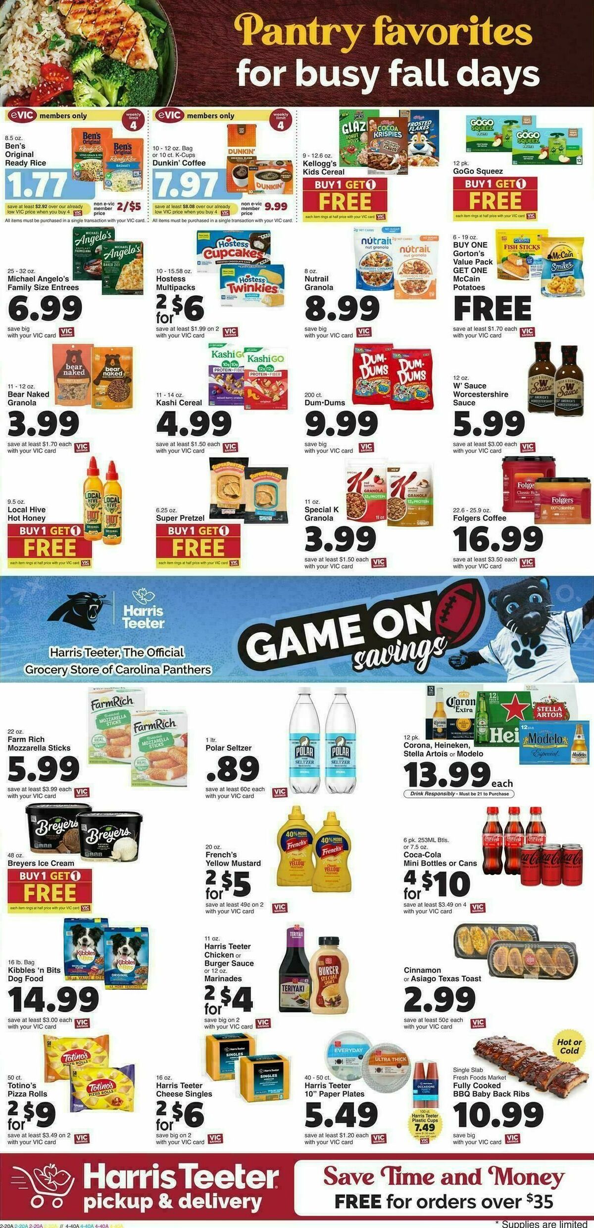 Harris Teeter Weekly Ad from October 1