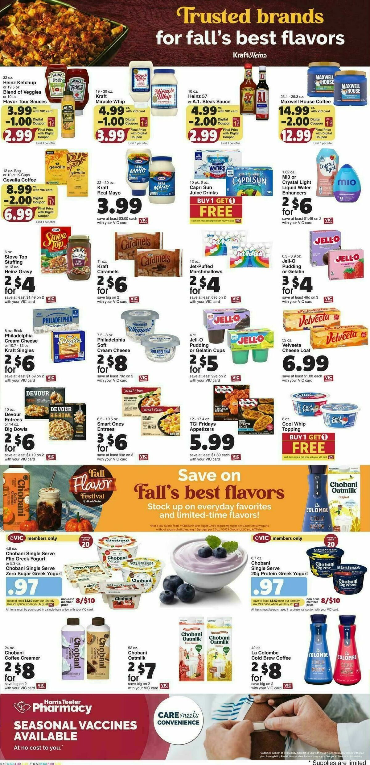 Harris Teeter Weekly Ad from October 1
