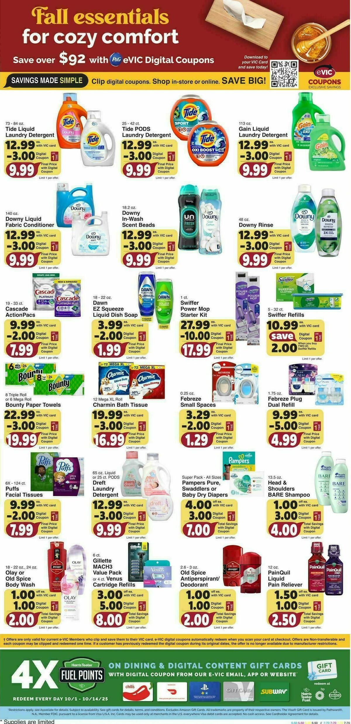 Harris Teeter Weekly Ad from October 1