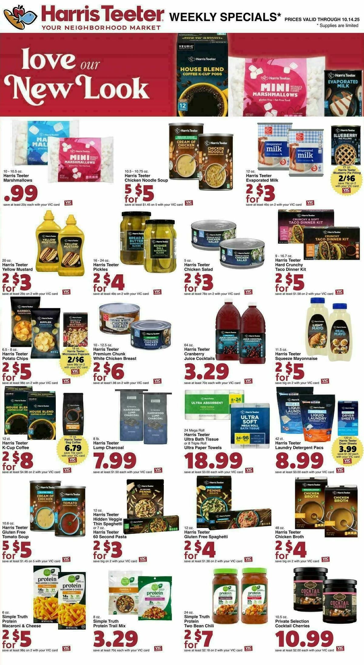 Harris Teeter Weekly Ad from October 8