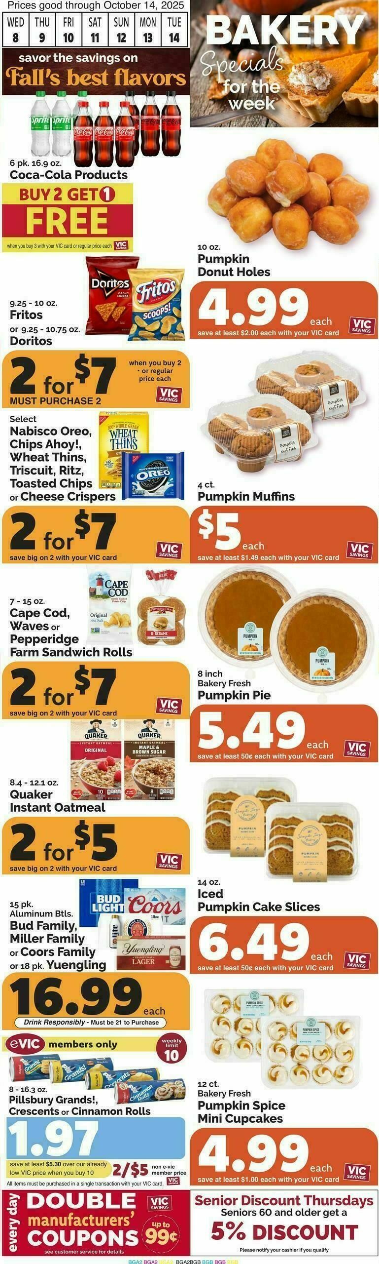 Harris Teeter Weekly Ad from October 8