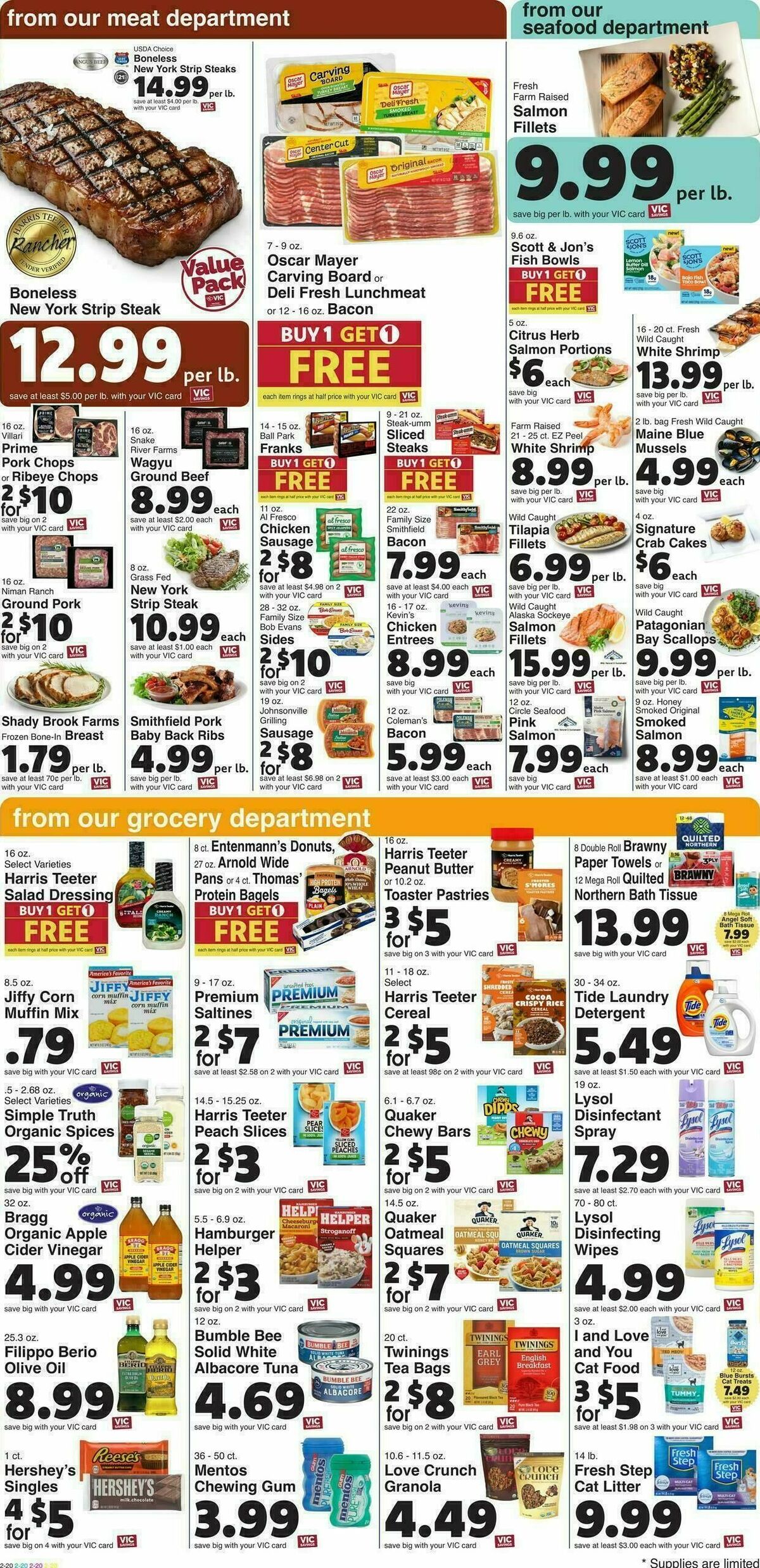 Harris Teeter Weekly Ad from October 8