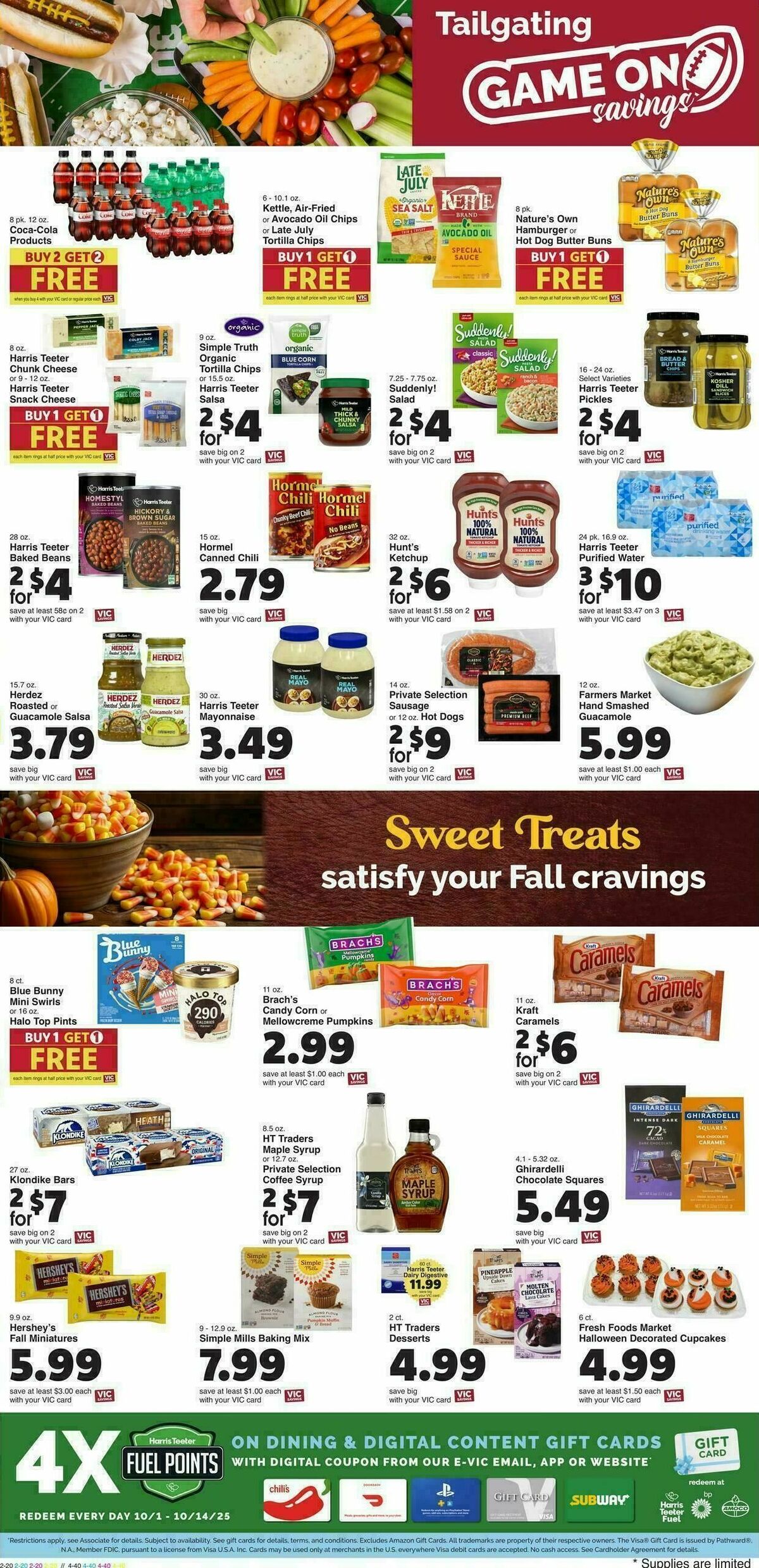 Harris Teeter Weekly Ad from October 8