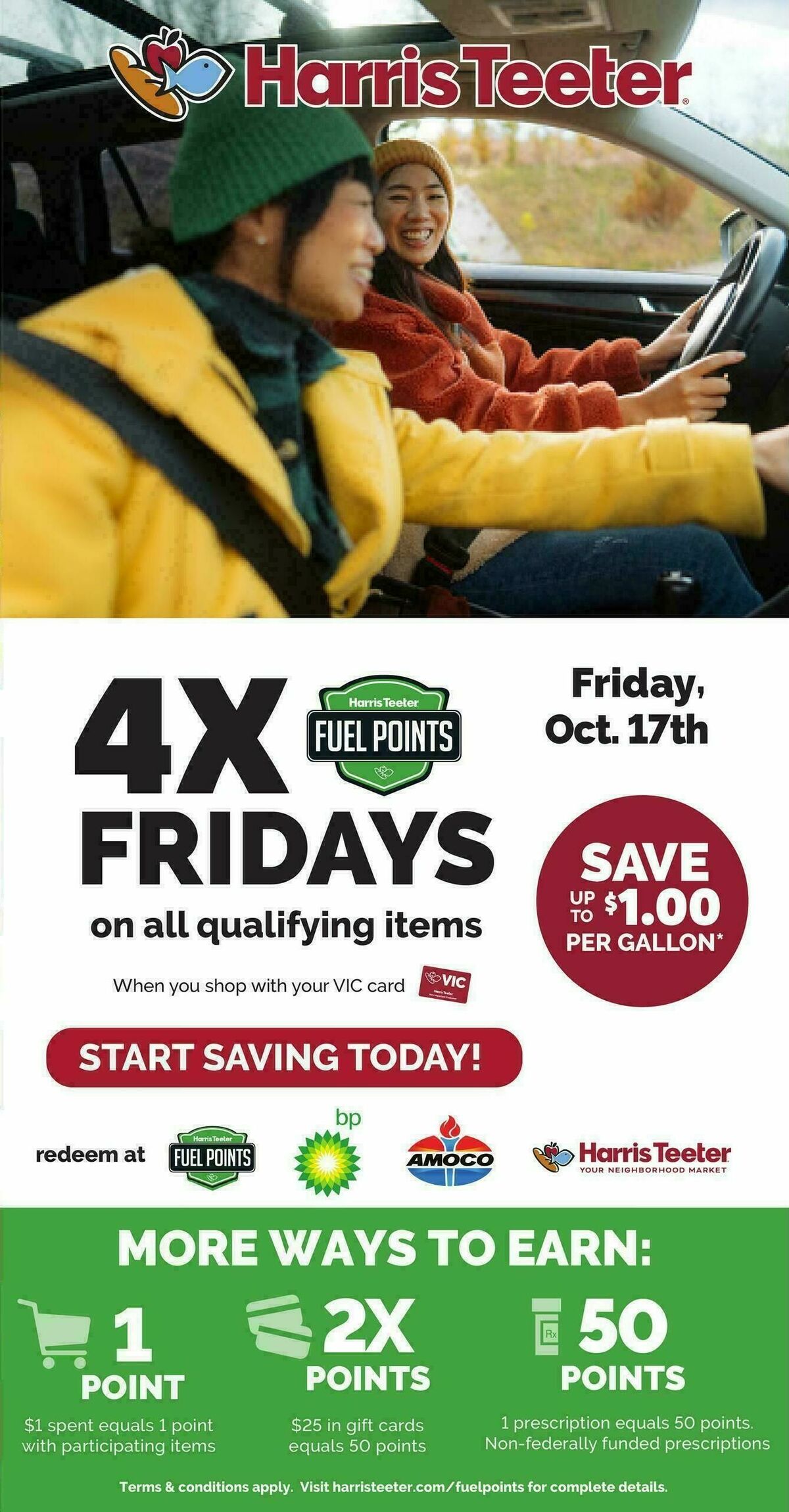 Harris Teeter Weekly Ad from October 15