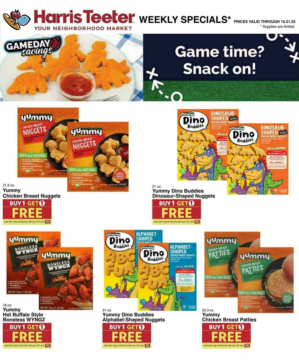 Harris Teeter Weekly Ad from October 15