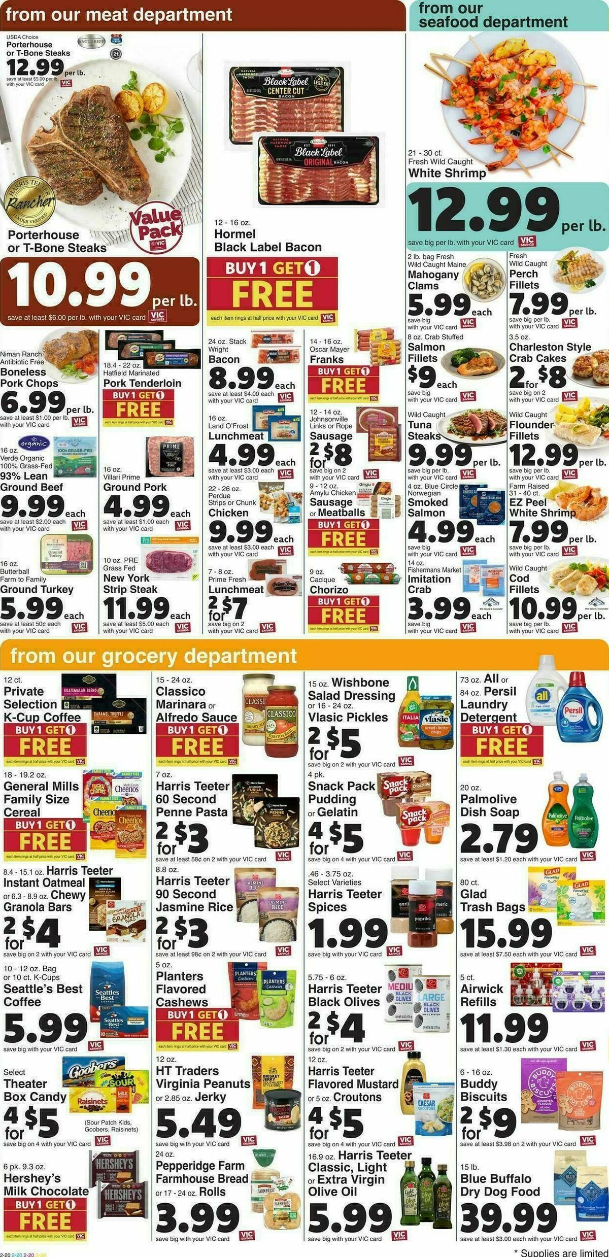 Harris Teeter Weekly Ad from October 15