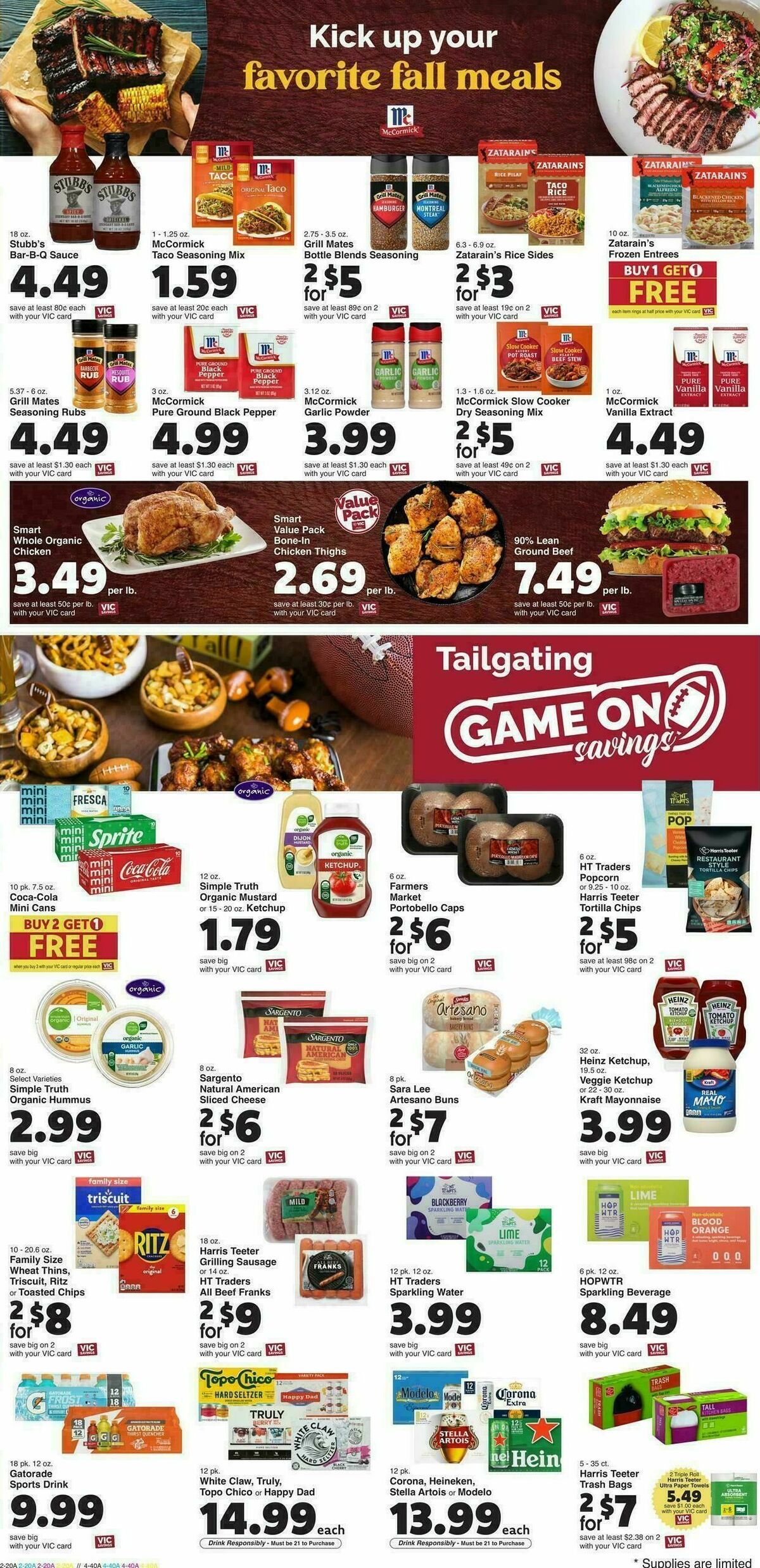 Harris Teeter Weekly Ad from October 15