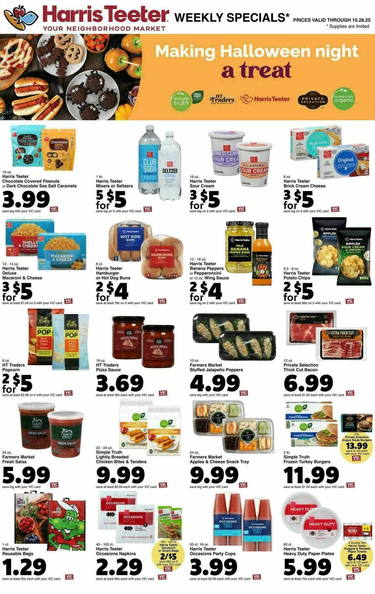Harris Teeter Weekly Ad from October 22