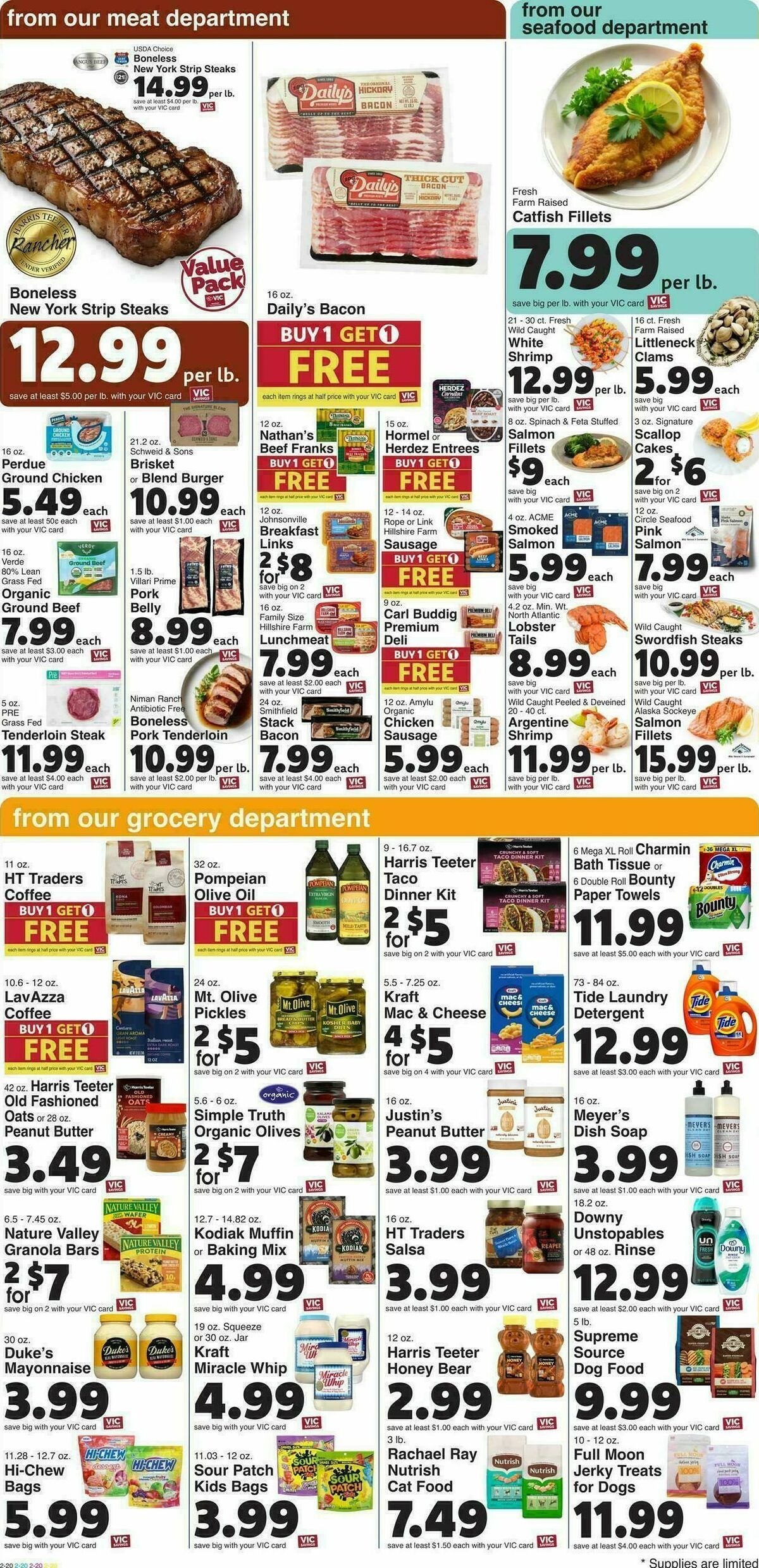 Harris Teeter Weekly Ad from October 22