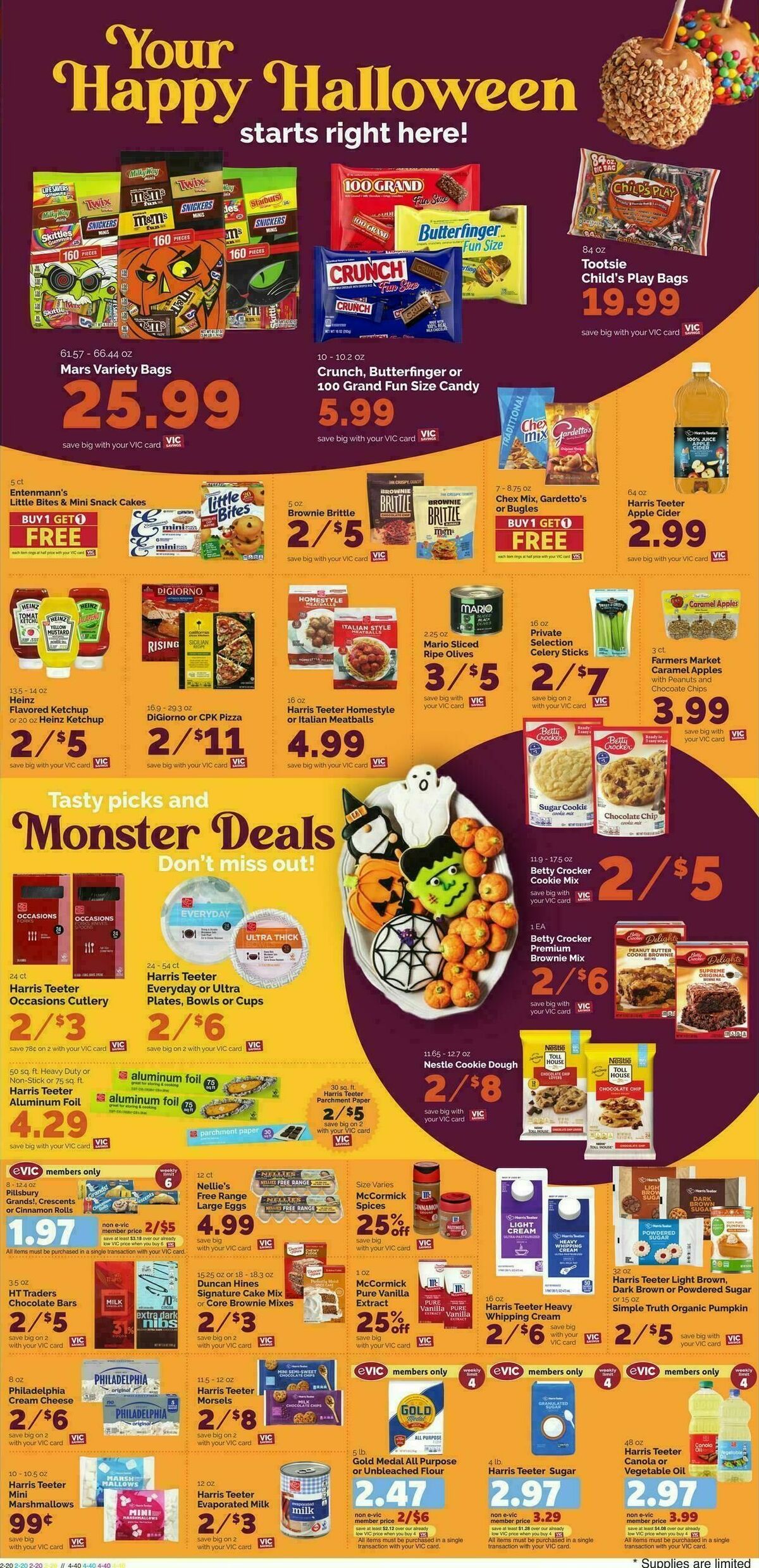 Harris Teeter Weekly Ad from October 22