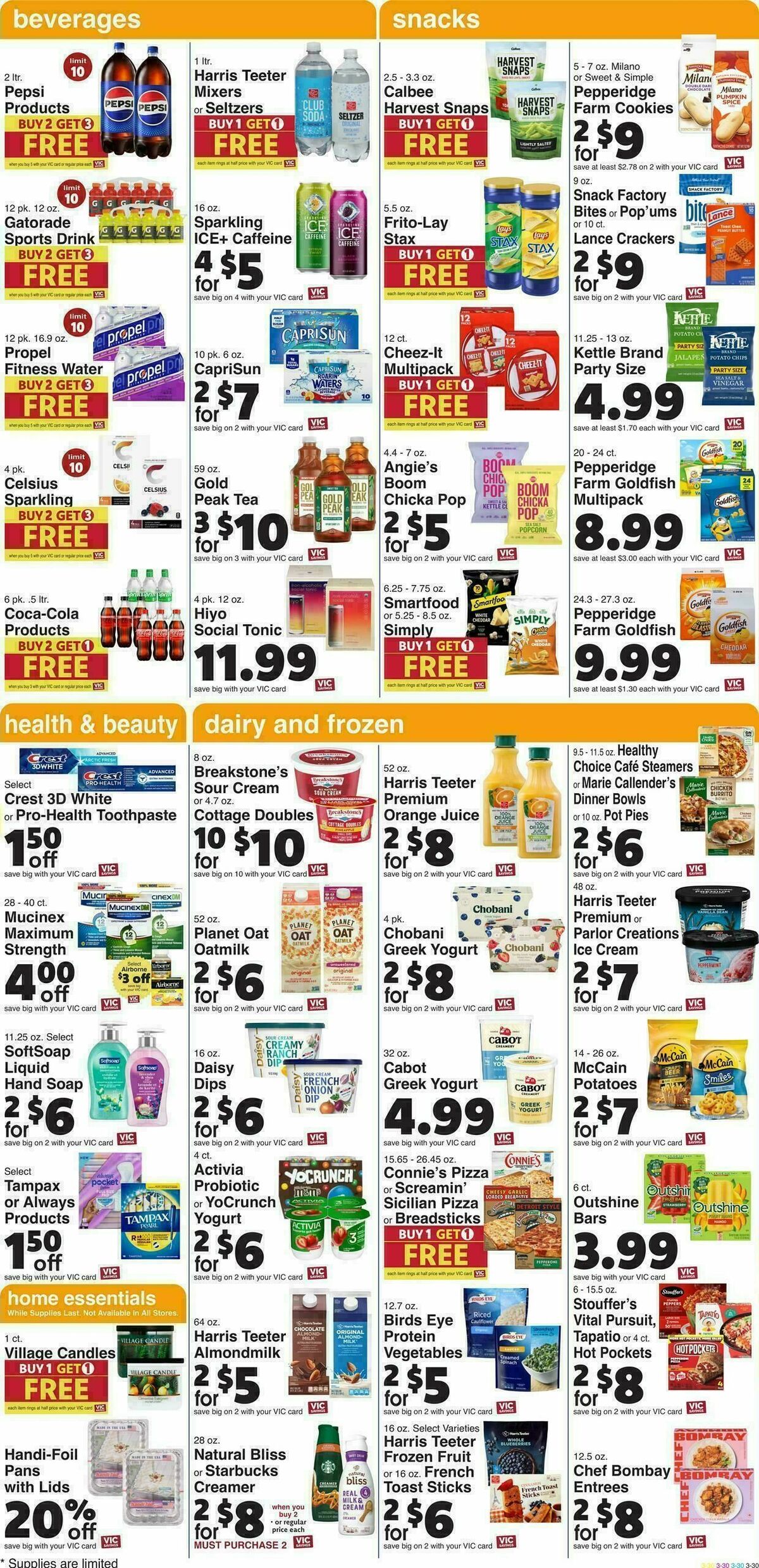 Harris Teeter Weekly Ad from October 29