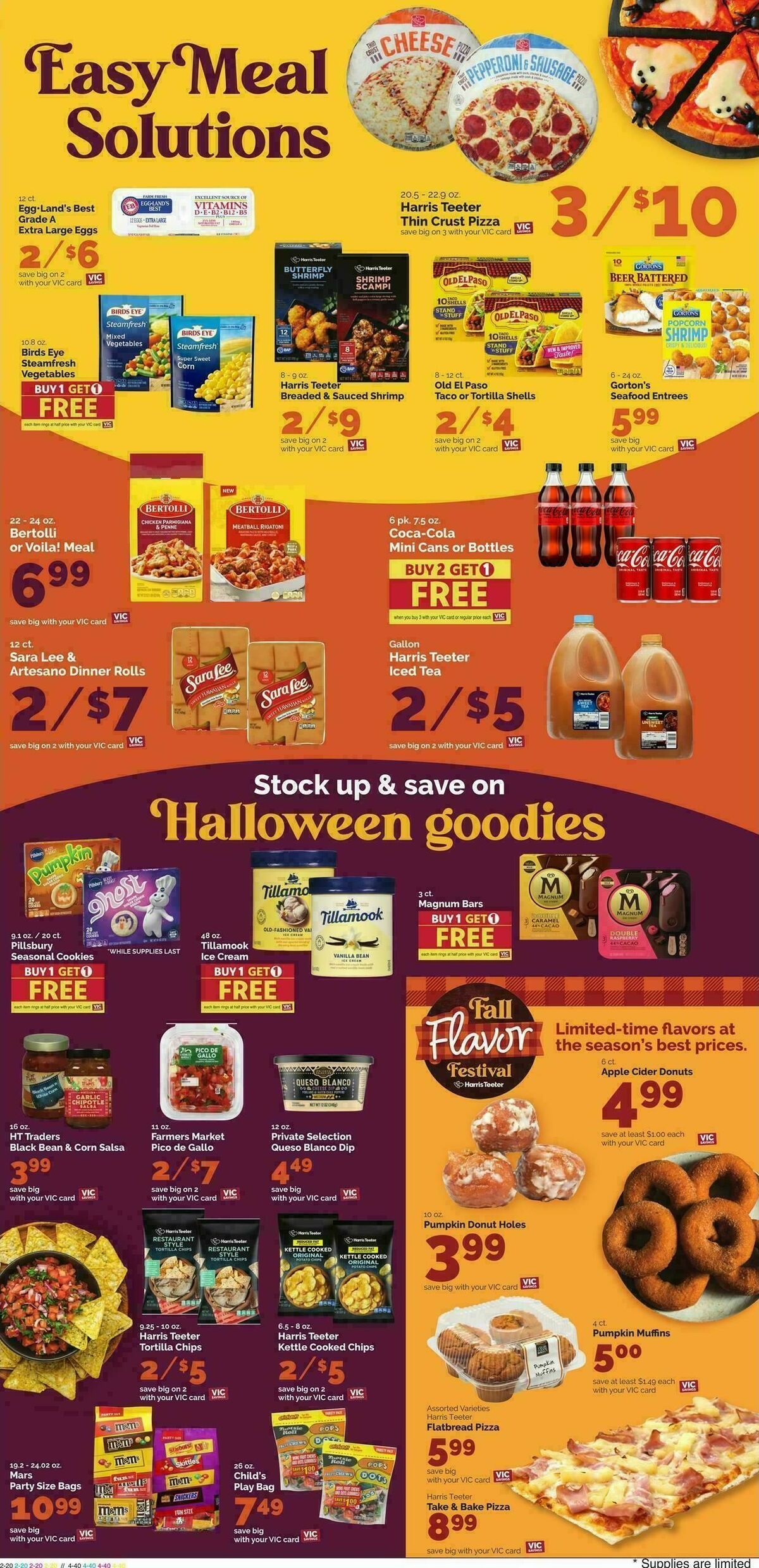 Harris Teeter Weekly Ad from October 29