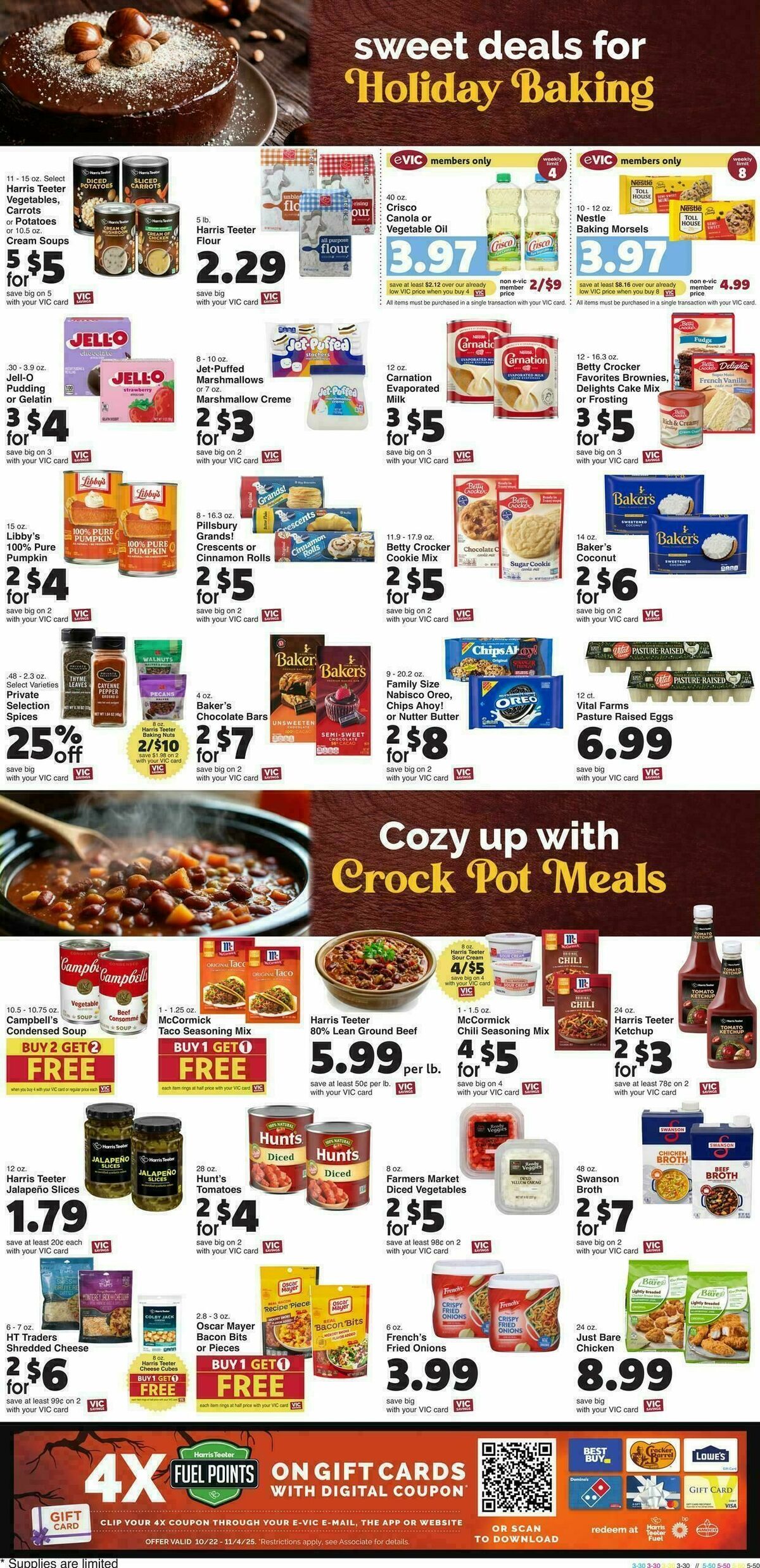 Harris Teeter Weekly Ad from October 29
