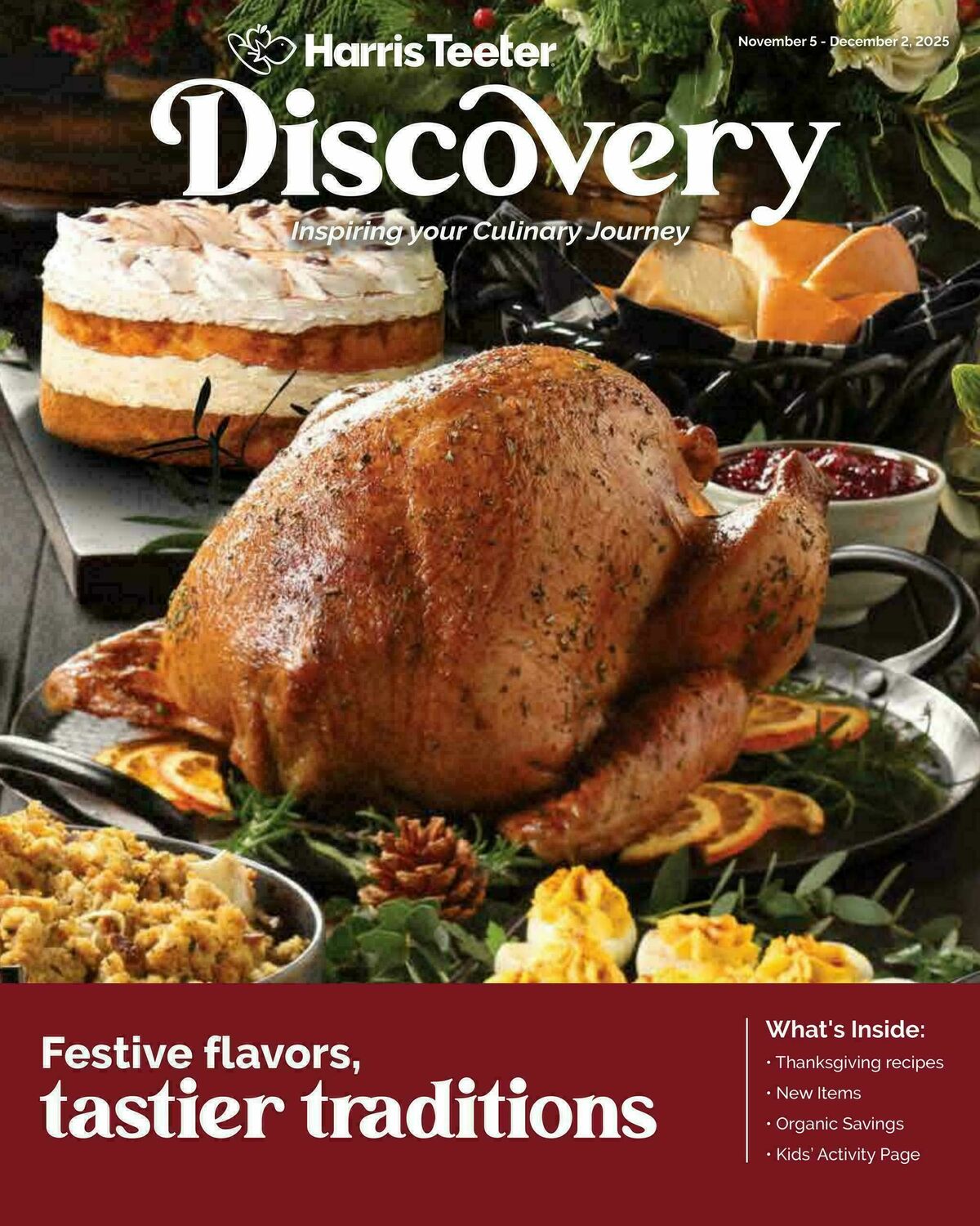 Harris Teeter Magazine November Weekly Ad from November 5