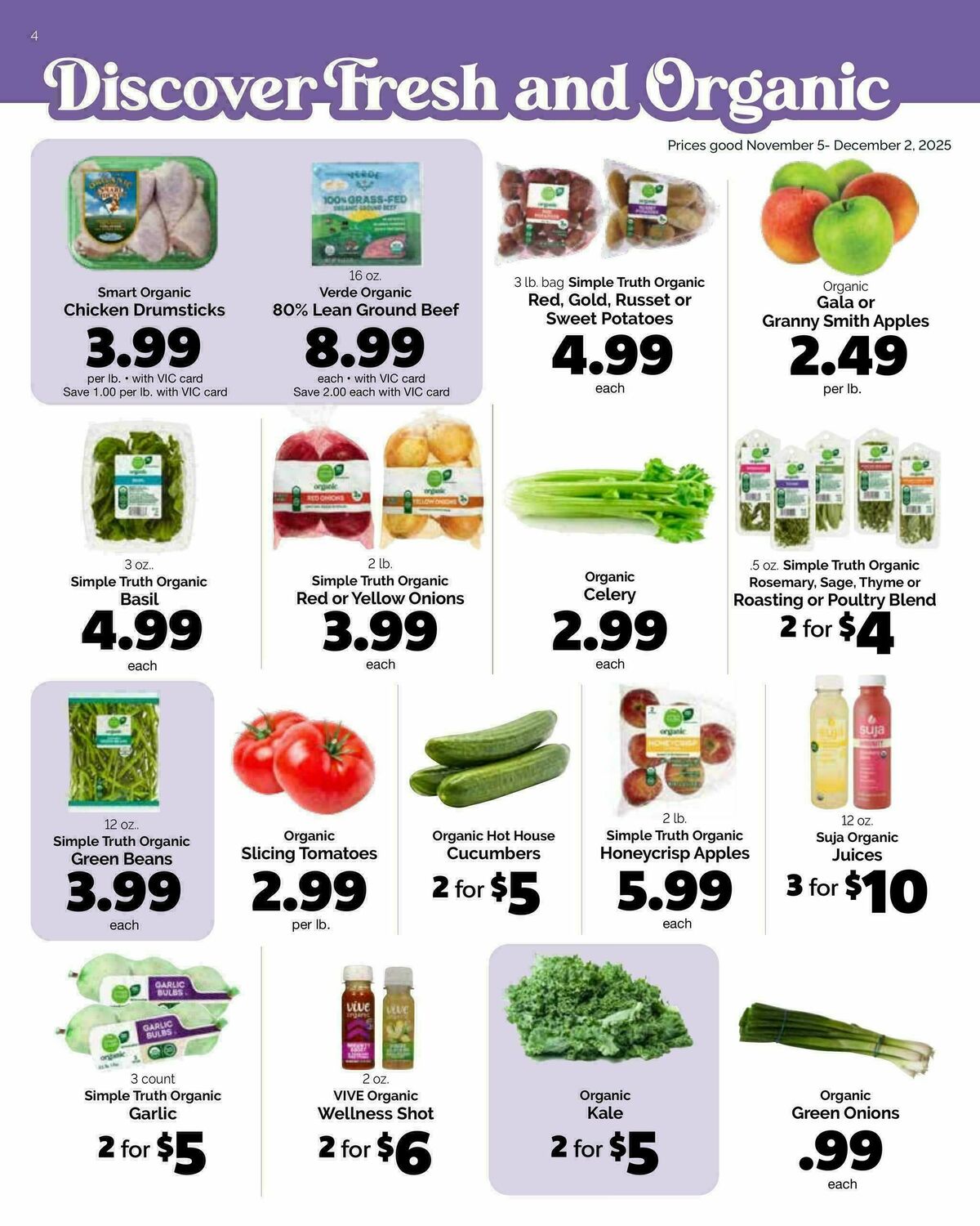 Harris Teeter Magazine November Weekly Ad from November 5