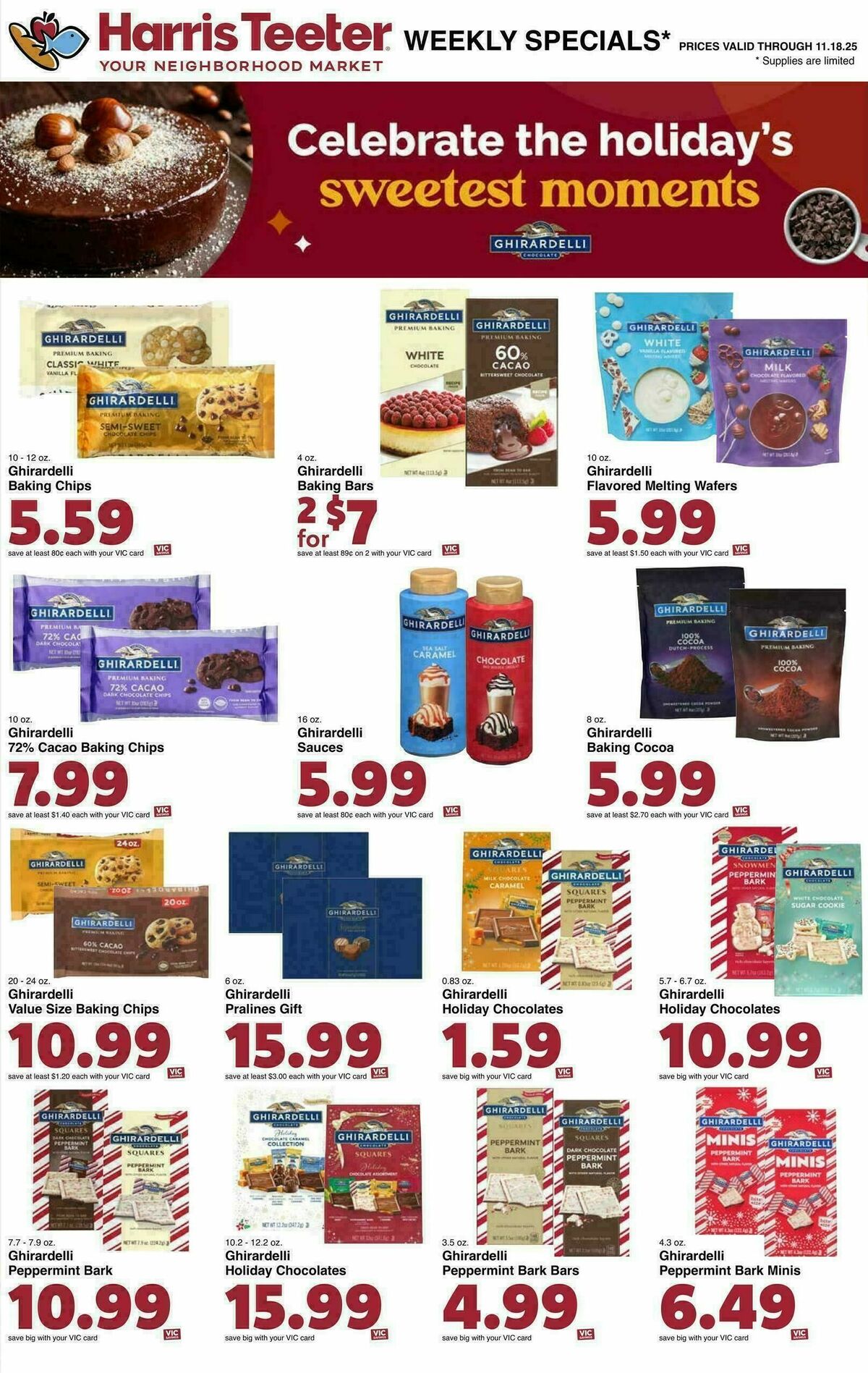 Harris Teeter Weekly Ad from November 12