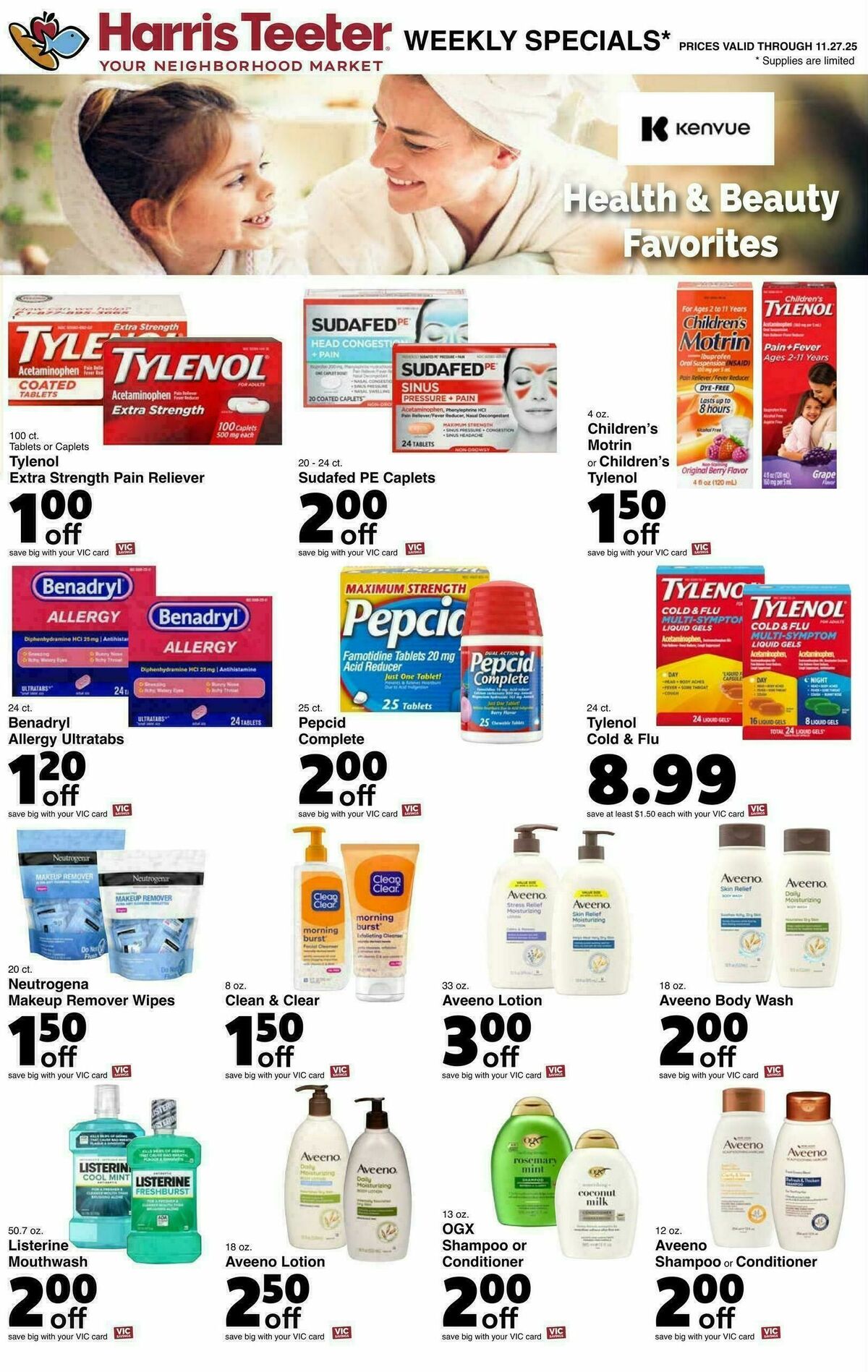 Harris Teeter Weekly Ad from November 19
