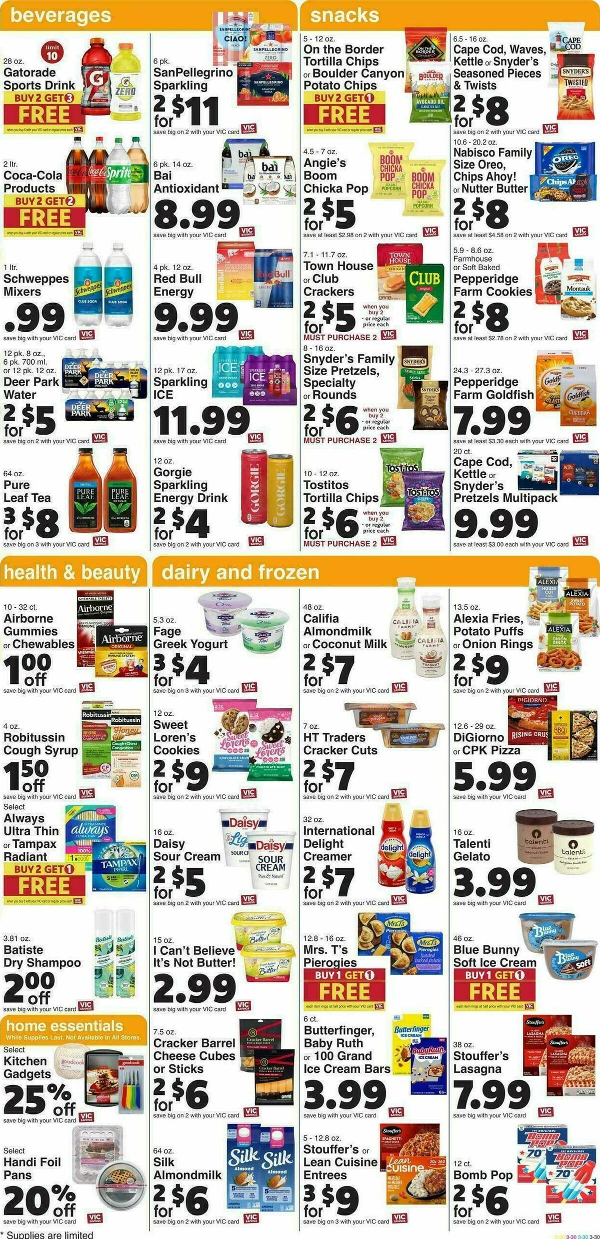 Harris Teeter Weekly Ad from November 19