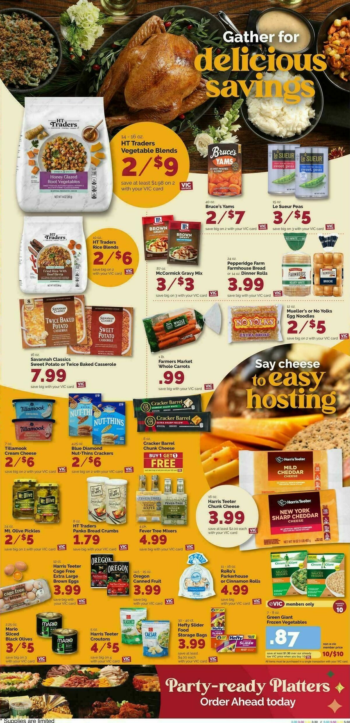 Harris Teeter Weekly Ad from November 19